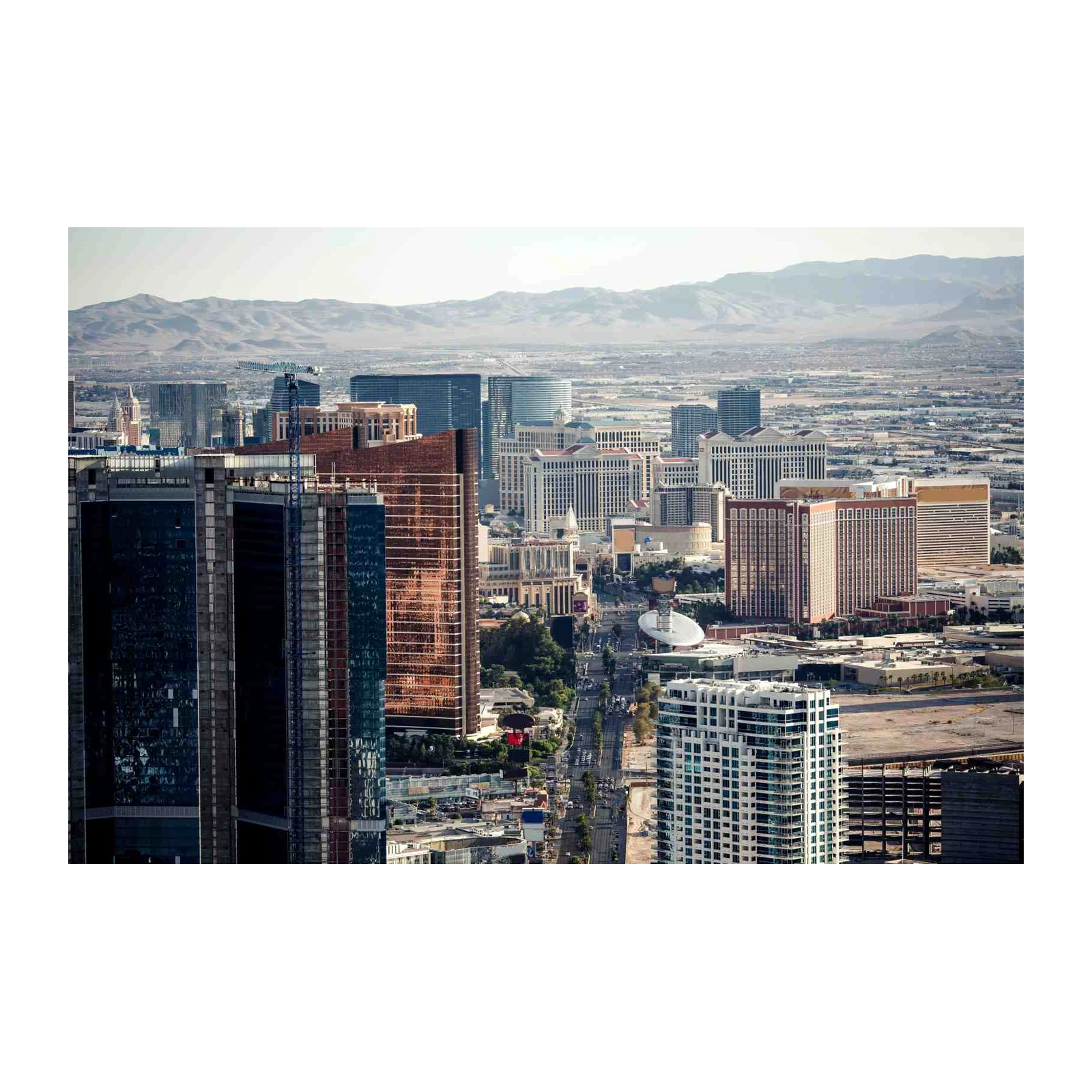 Las Vegas Skyline Wall Art