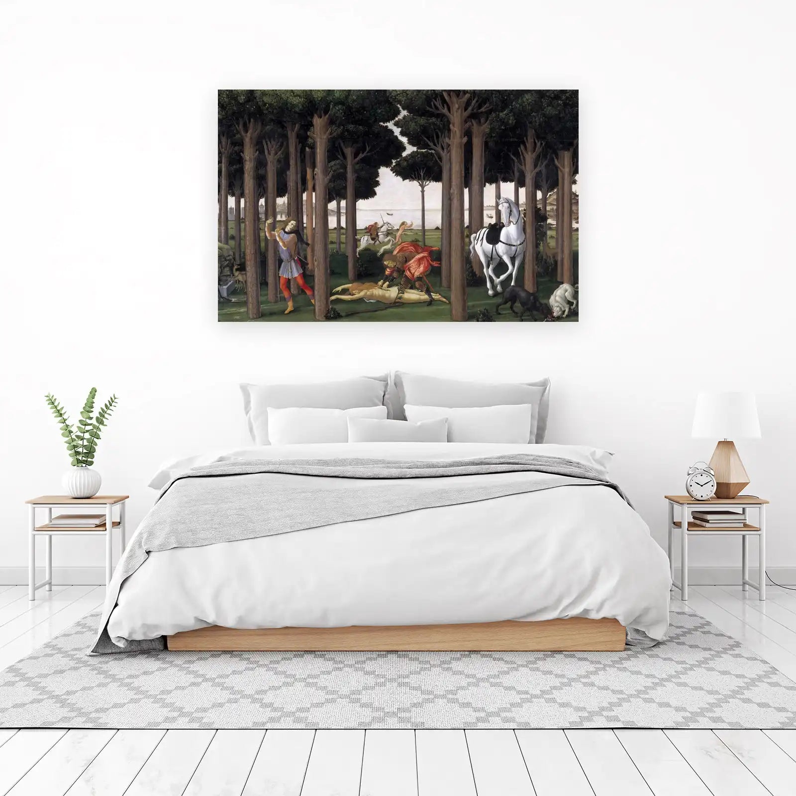 Renaissance Forest Scene Wall Art