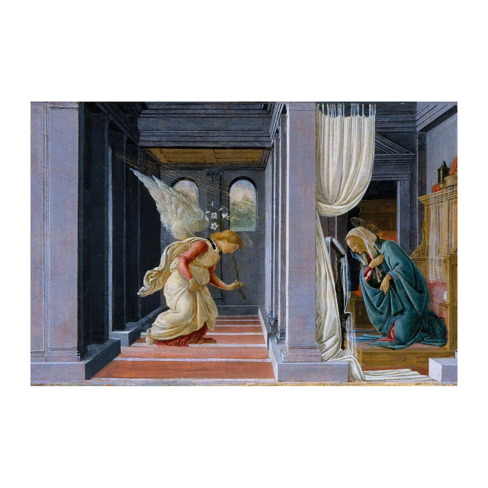 Annunciation Renaissance Angel Madonna Wall Art