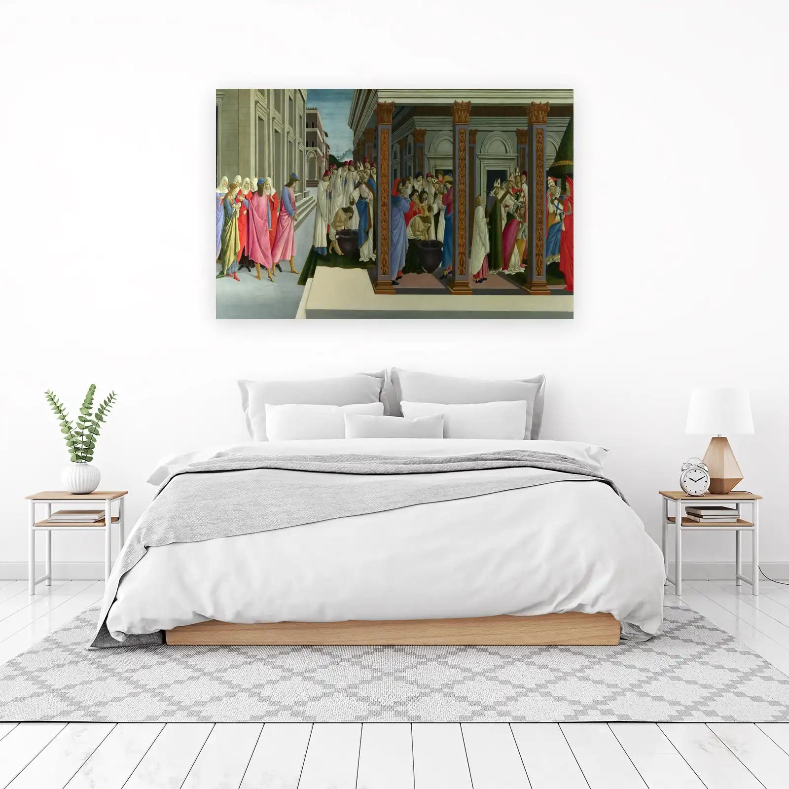 Renaissance Baptism Scene Wall Art