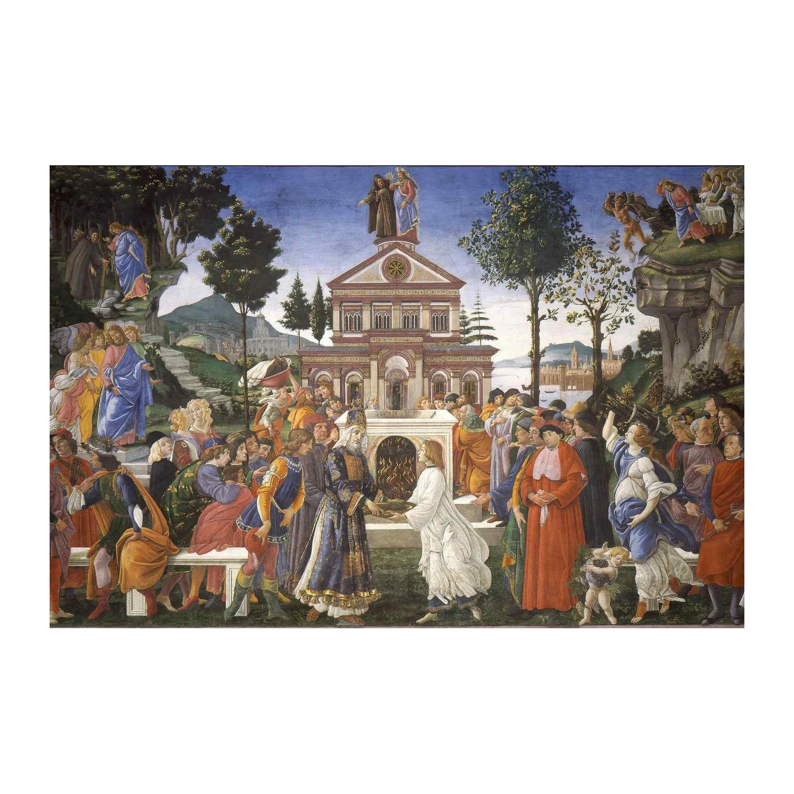 Renaissance Masterpiece Religious Scene Wall Art