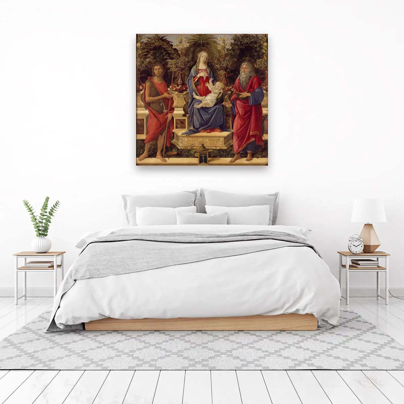 Sacred Madonna & Child Renaissance Wall Art