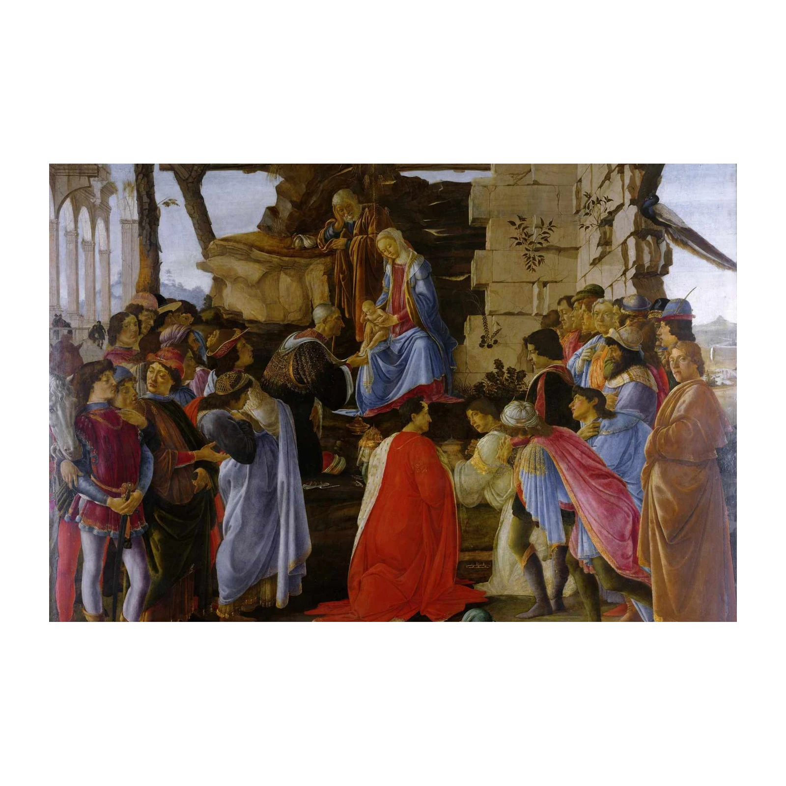 Adoration of the Magi Renaissance Wall Art