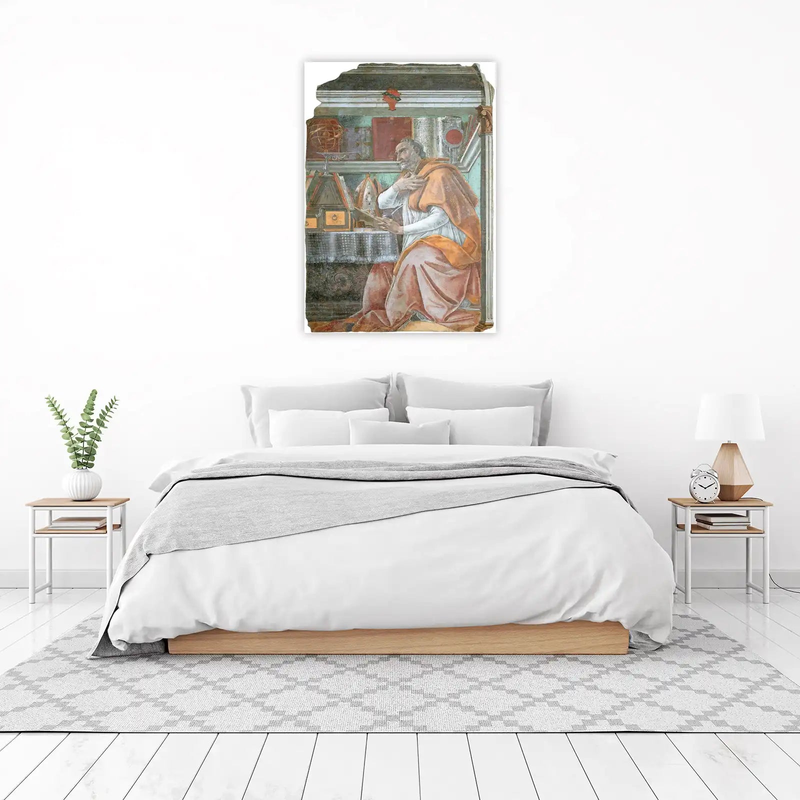 Renaissance Scholar Study Wall Art