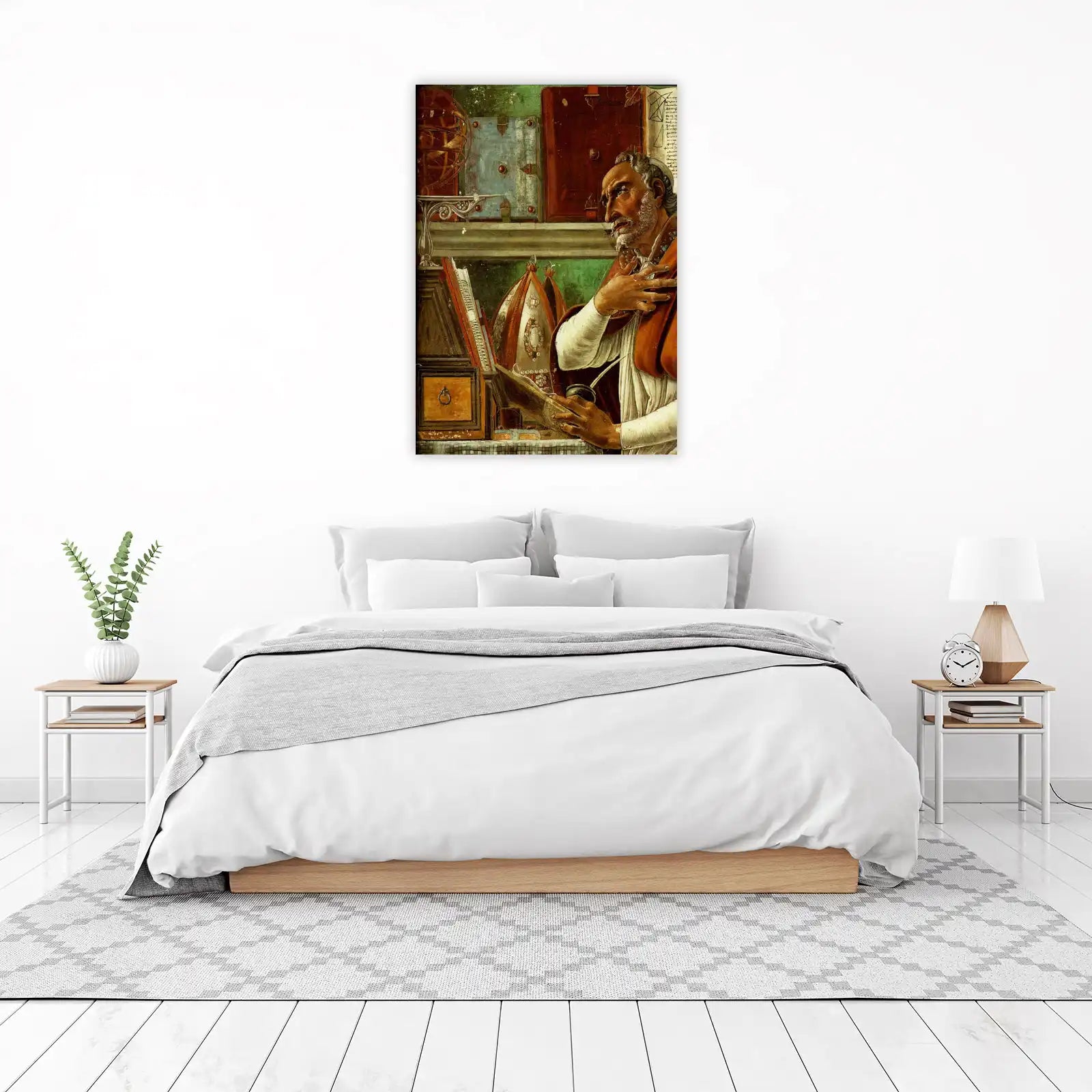 Saint Jerome in His Study Renaissance Wall Art
