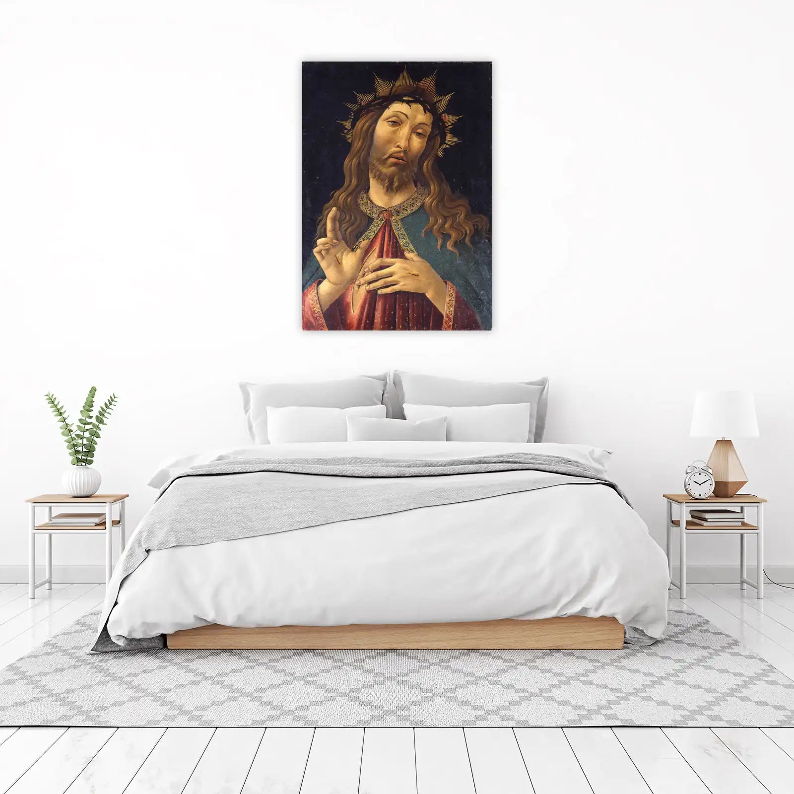 Renaissance Christ Portrait Wall Art