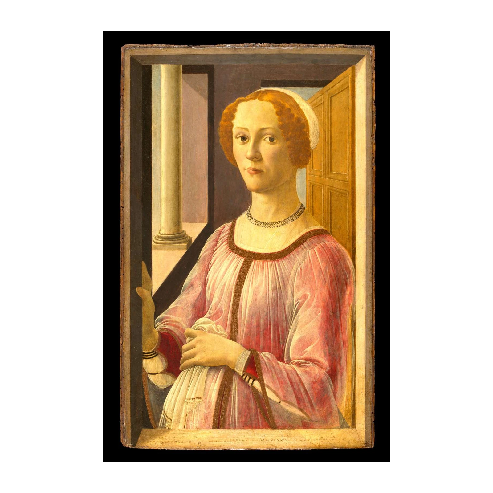 Renaissance Portrait Lady Wall Art