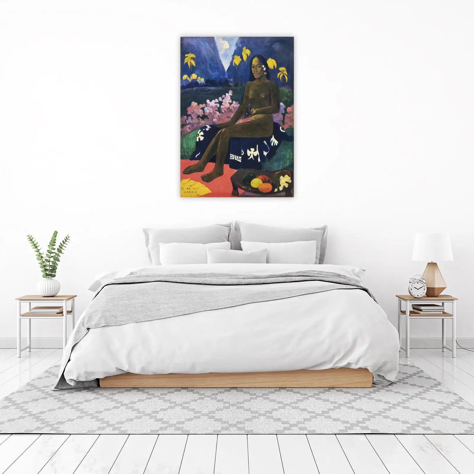 Tahitian Woman Tropical Paradise Wall Art