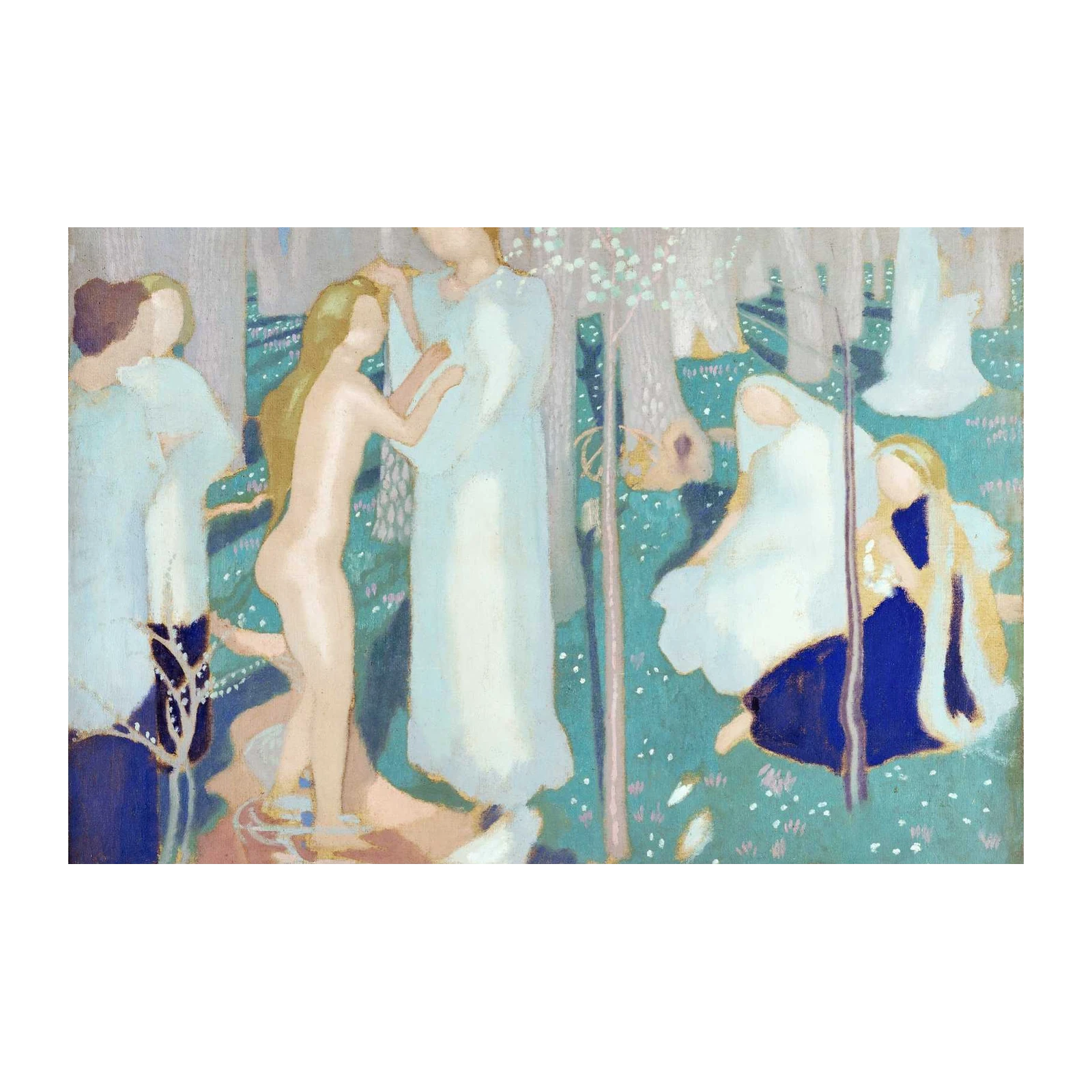 Enchanting Forest Nymphs Art Wall Art