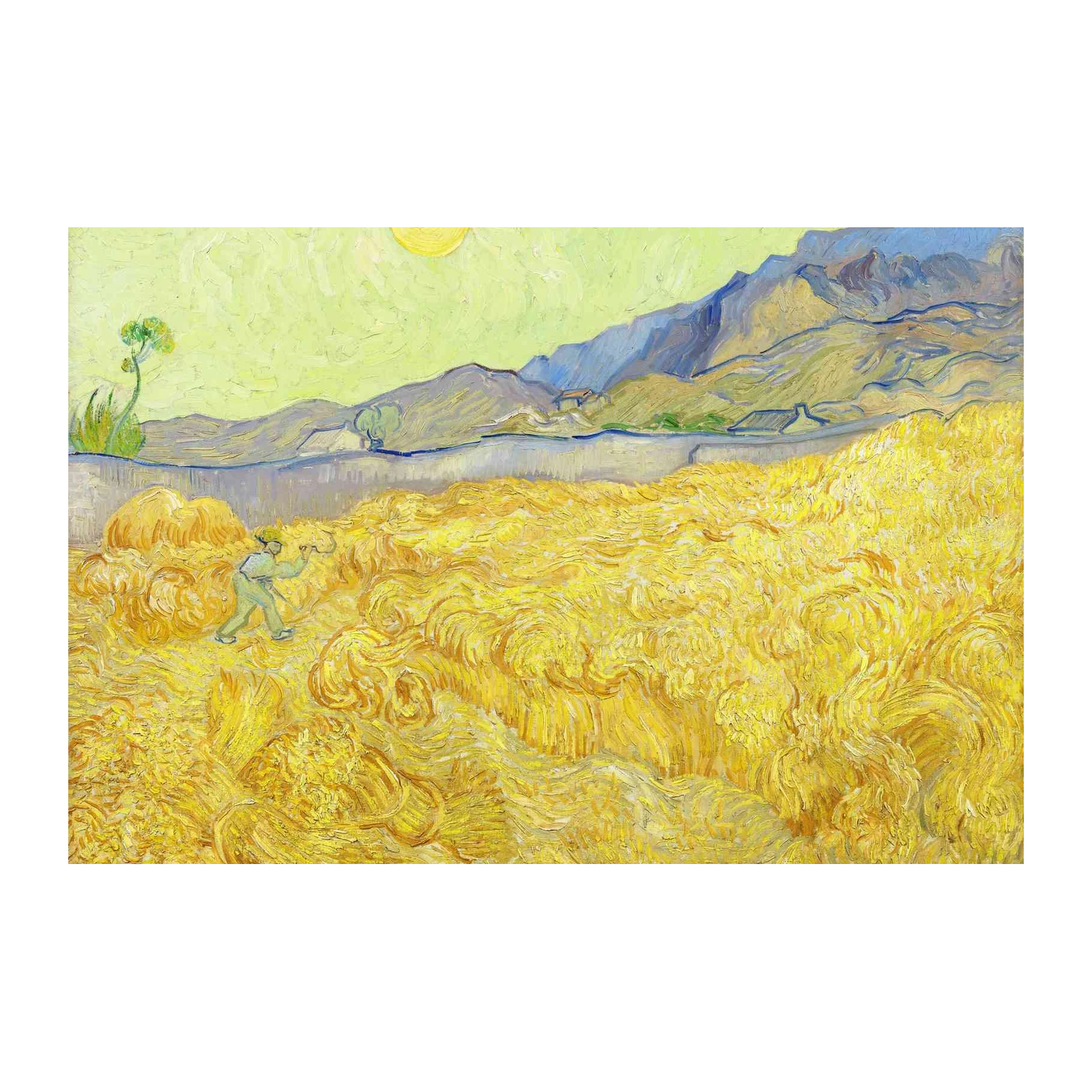 Vincent Van Gogh Wheatfield Wall Art