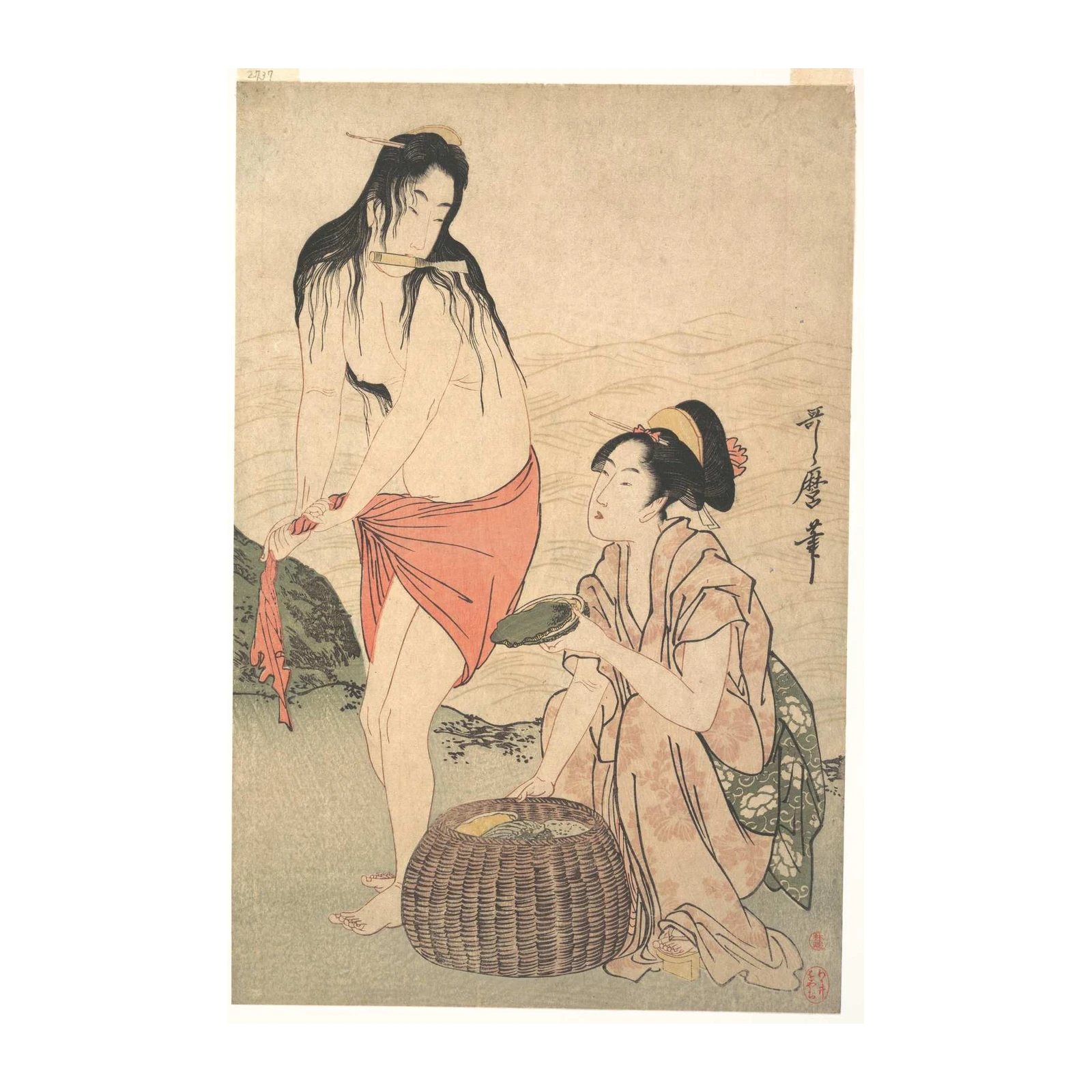 Serene Beauty Japanese Art Wall Art