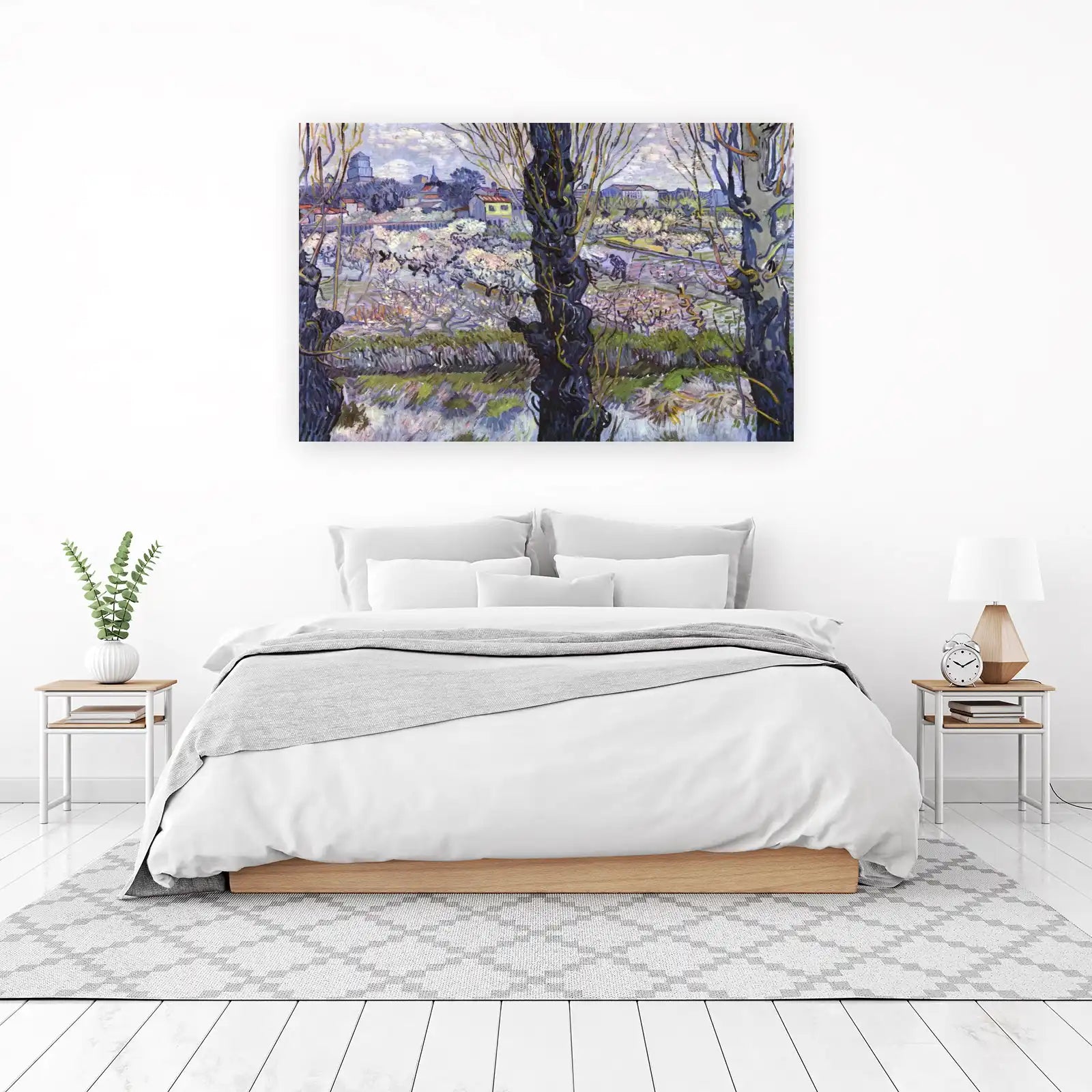 Van Gogh Orchard Wall Art - Spring Blossom Wall Art
