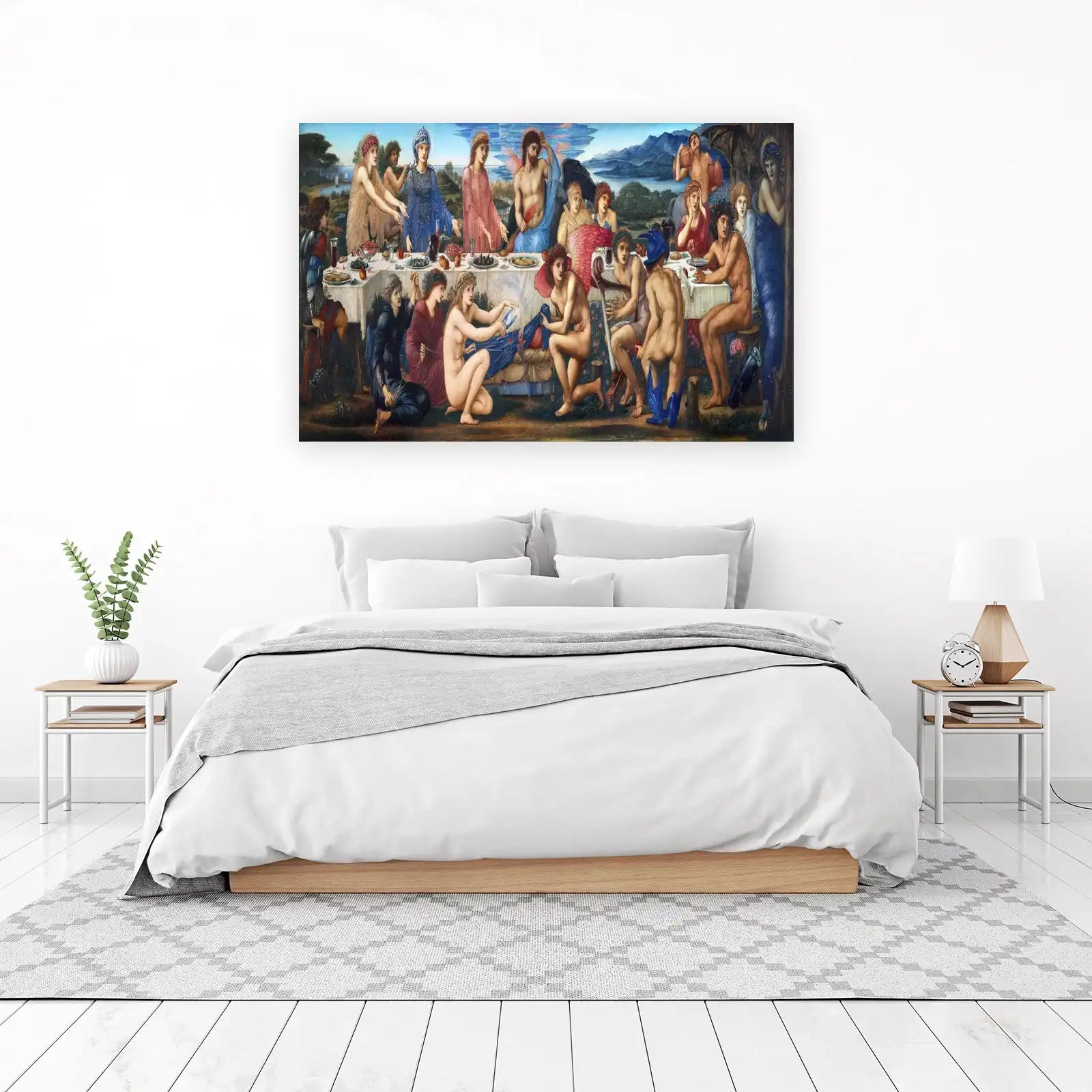 Mythological Feast Wall Art - Classic Art Wall Decor