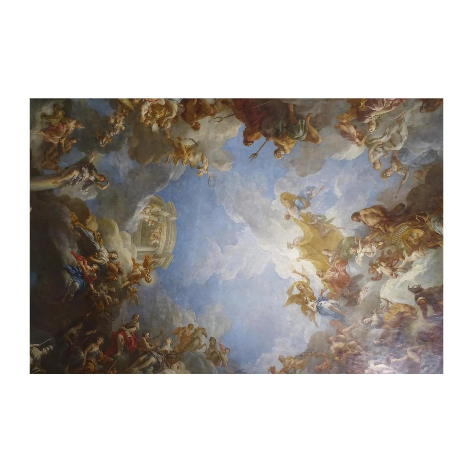 Baroque Celestial Ballet Wall Art
