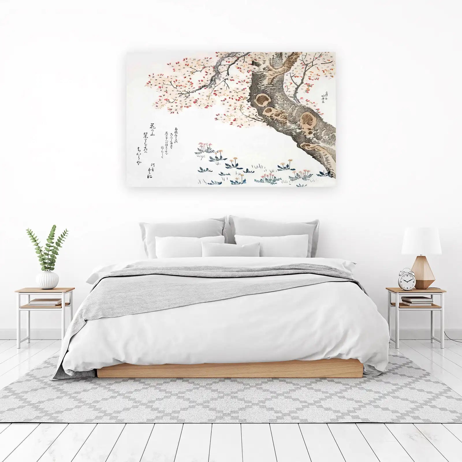 Japanese Cherry Blossom Tree Wall Art