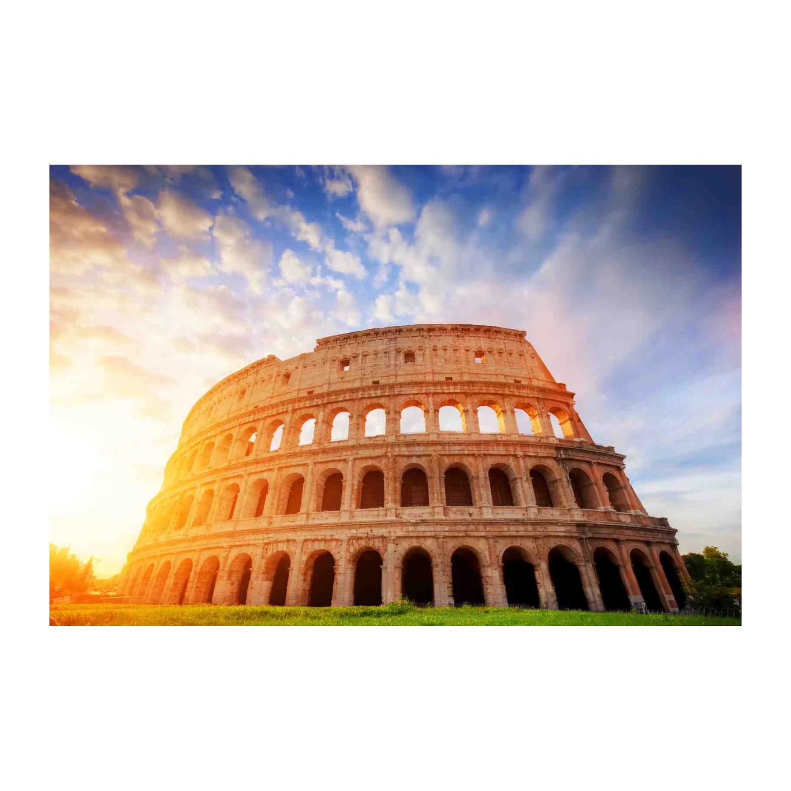 Colosseum at Sunset Wall Art Wall Art