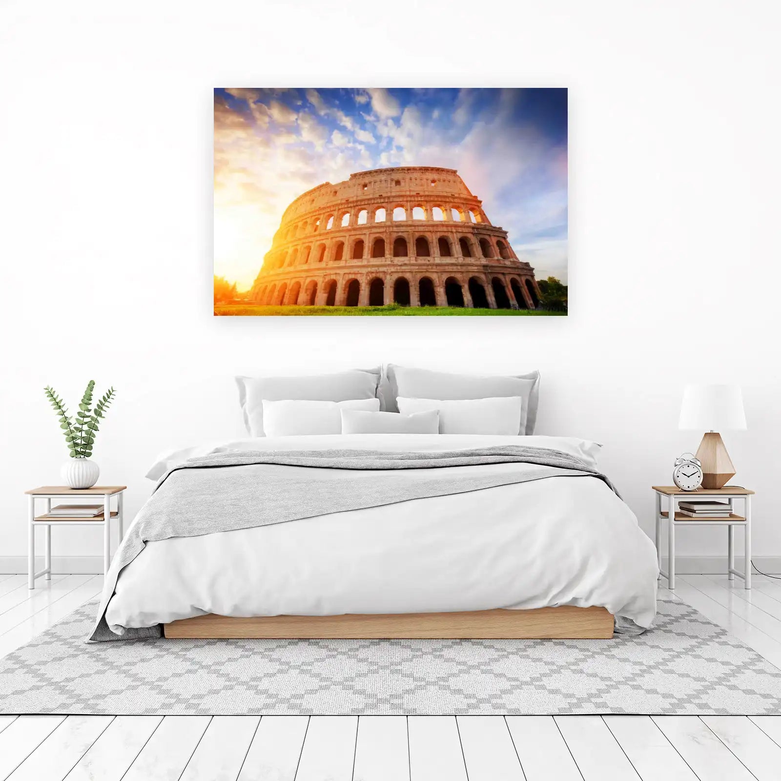 Colosseum at Sunset Wall Art Wall Art