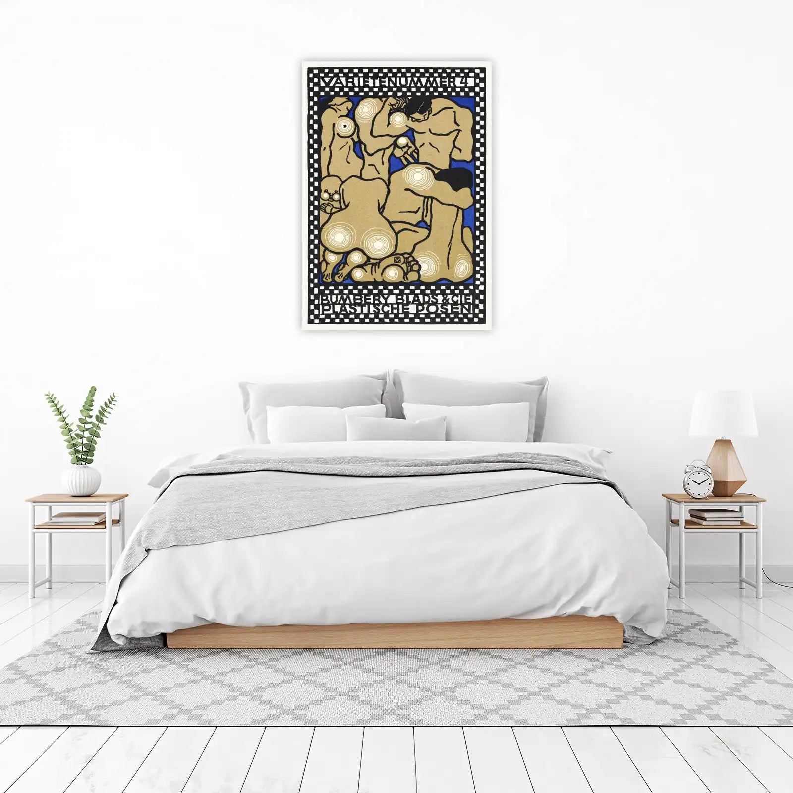 Vintage Figural Art Wall Art - Bold Modern Decor