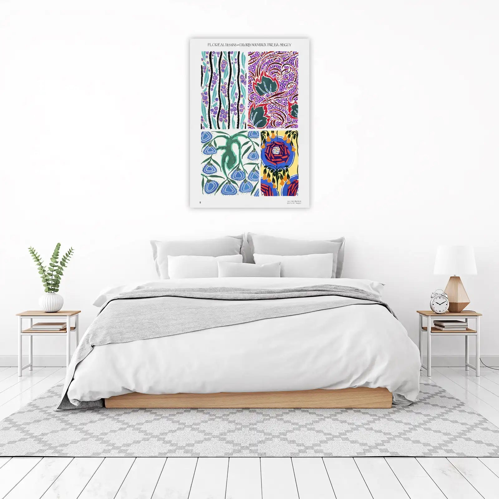 Art Nouveau Floral & Botanical Wall Art