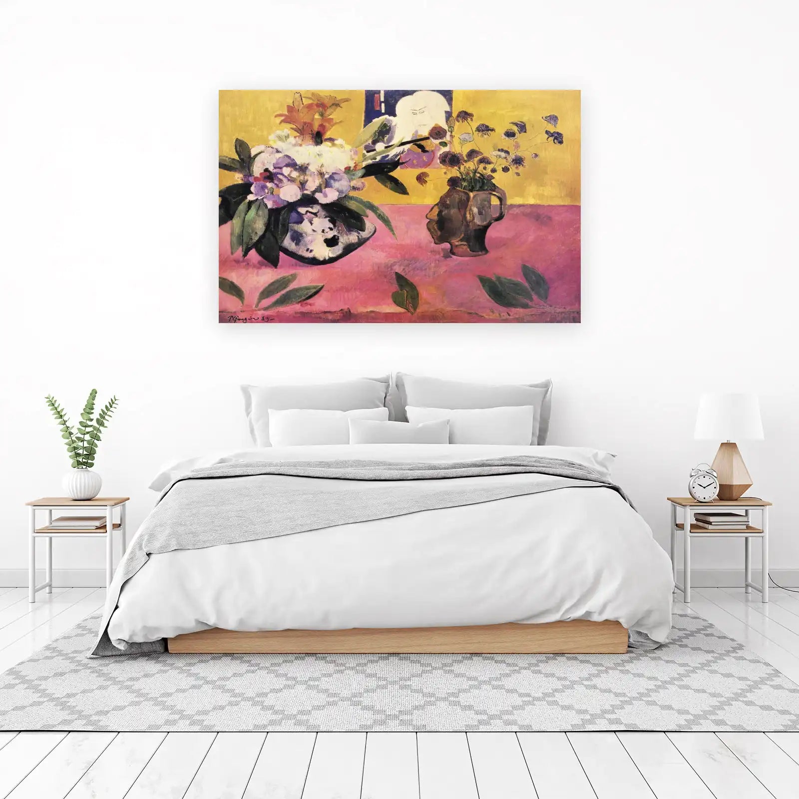 Vibrant Still Life Floral Art Wall Art