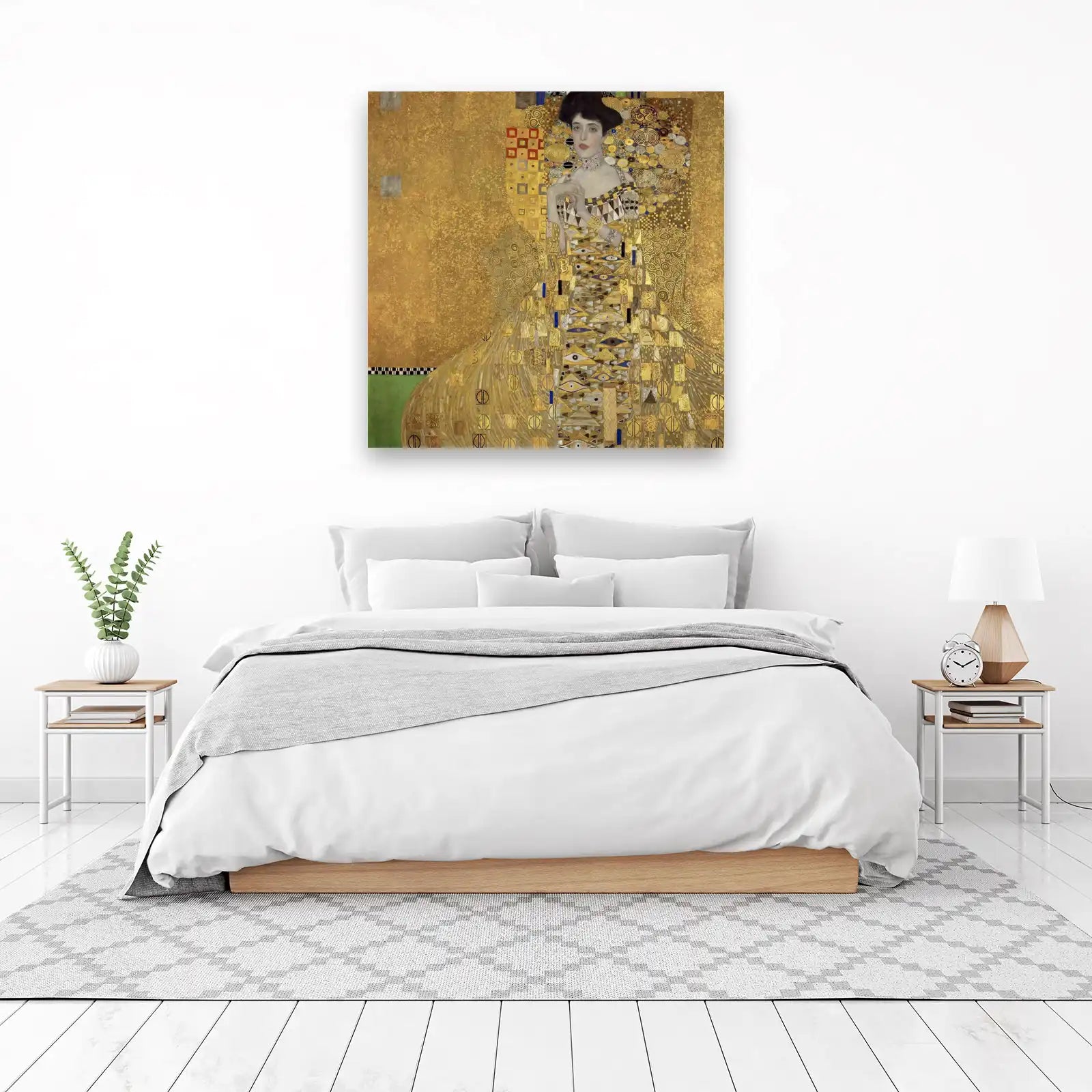 Gustav Klimt "The Kiss" Iconic Gold Wall Art