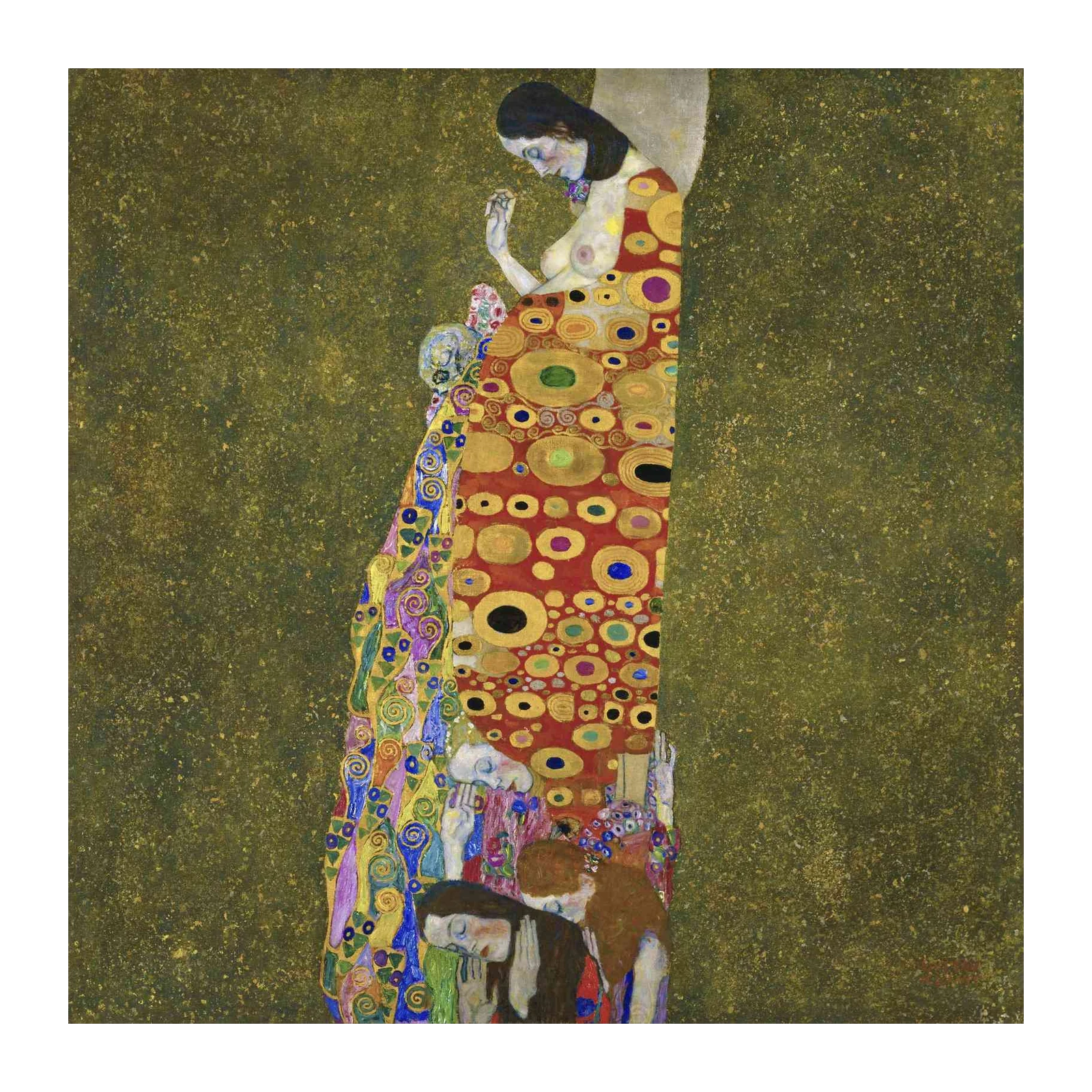The Embrace Klimt Art Nouveau Wall Art