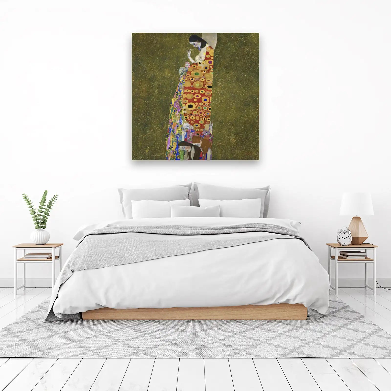 The Embrace Klimt Art Nouveau Wall Art