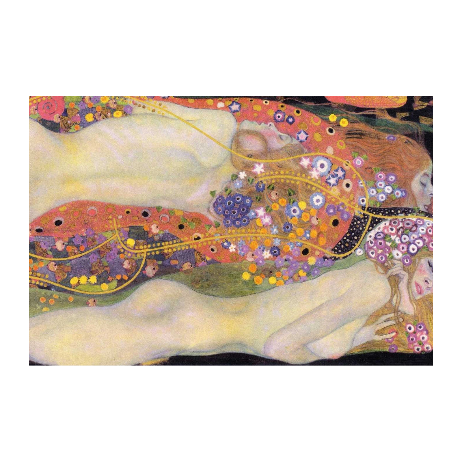 Gustav Klimt The Kiss Inspired Wall Art