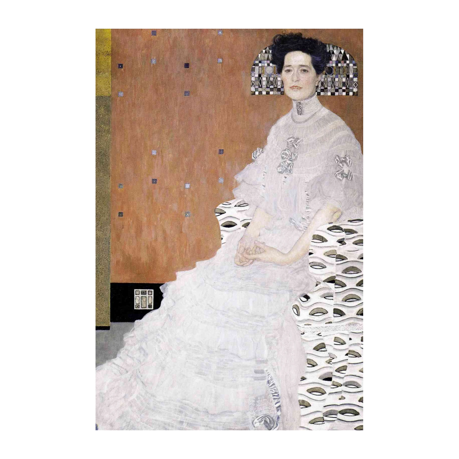 Art Nouveau Portrait Wall Art