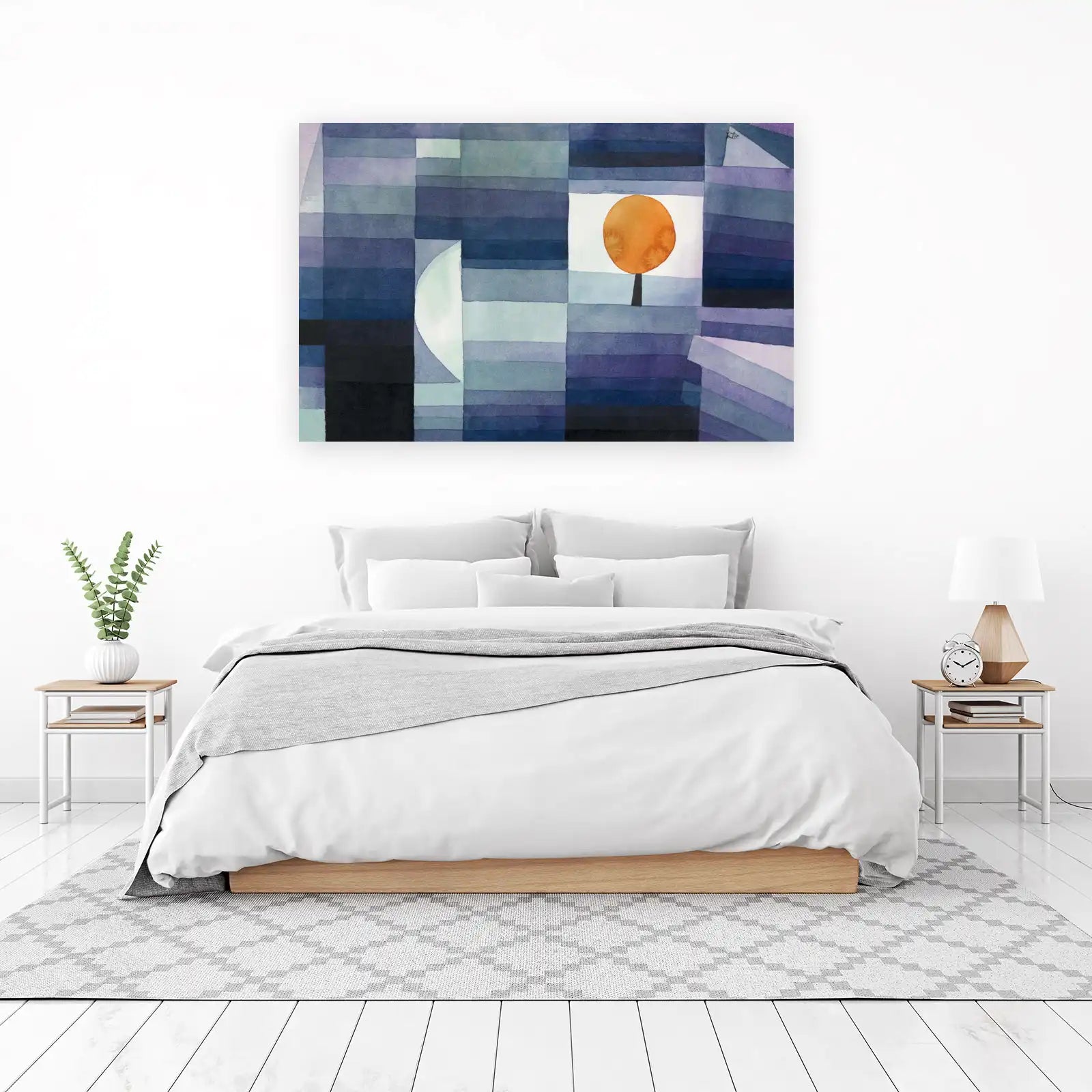 Abstract Sunset Tree Wall Art Wall Art