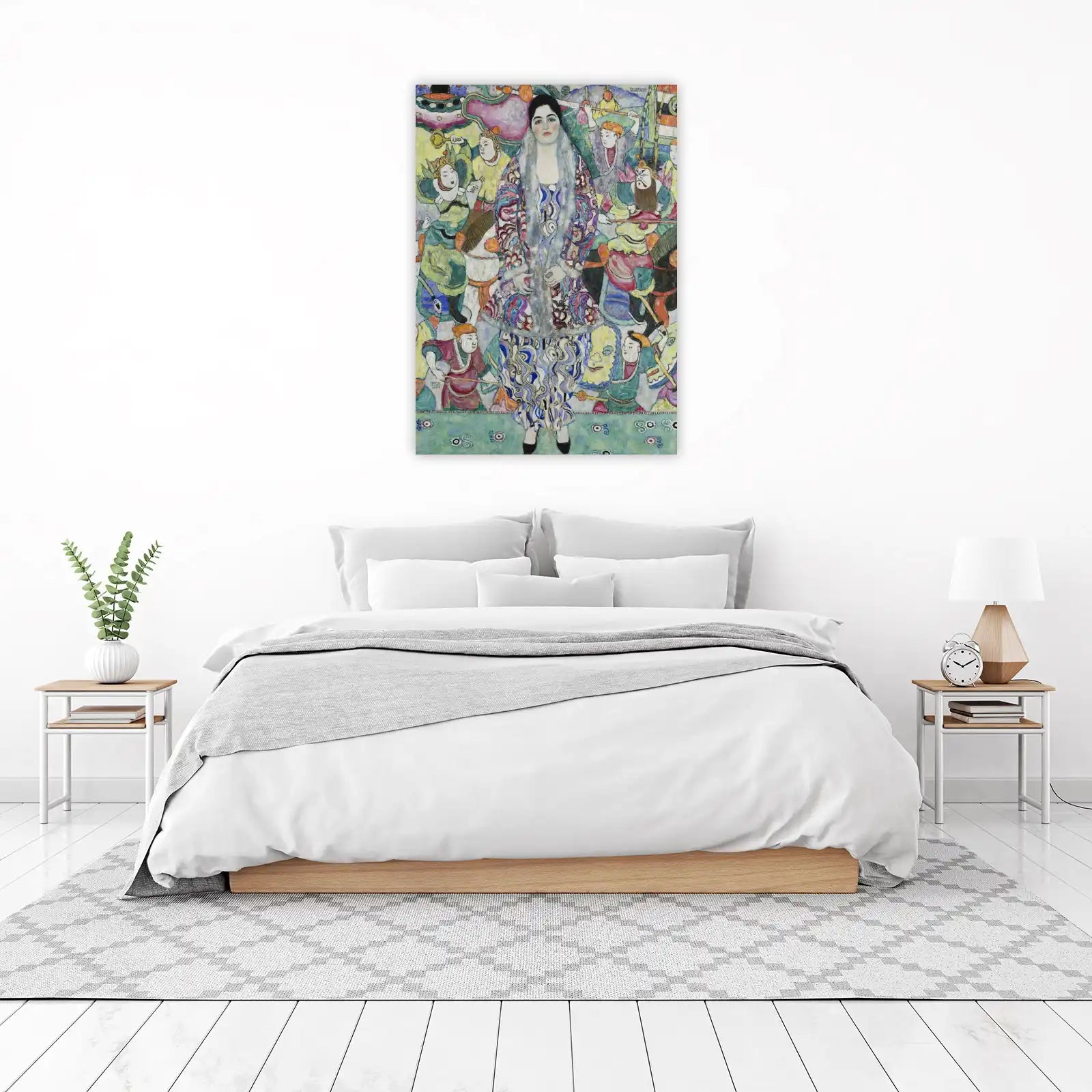 Elegant Portrait Art Deco Wall Art