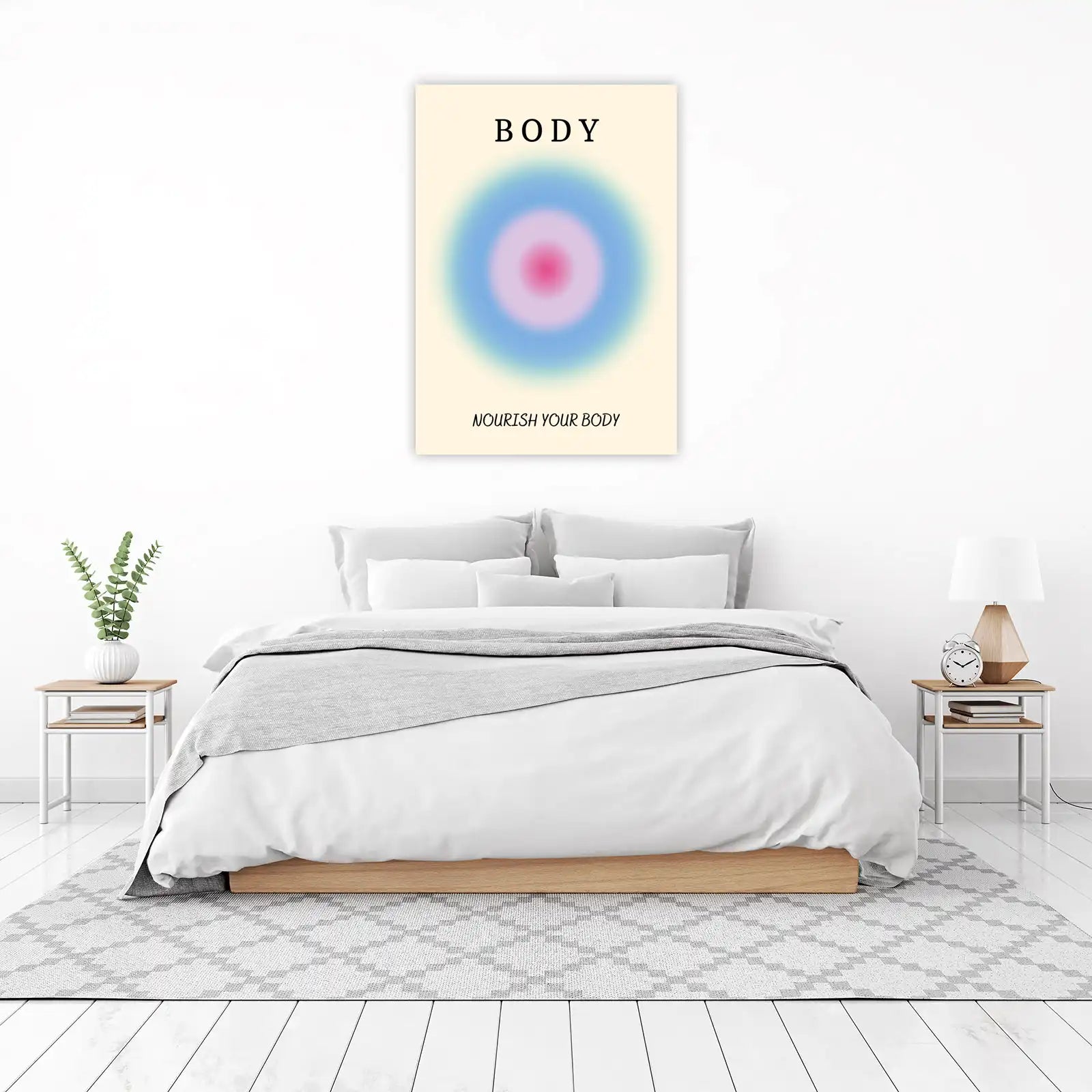 Aura Body Wellness Mantra Wall Art