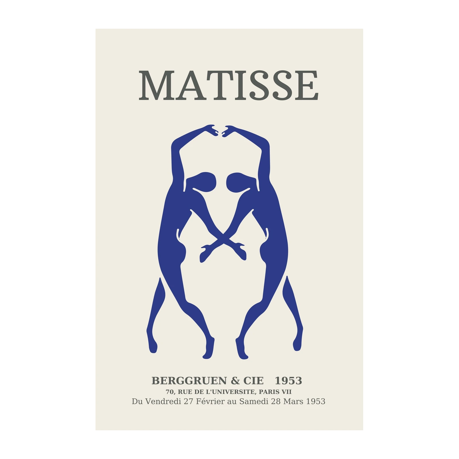 Dancing Figures Matisse Inspired Wall Art