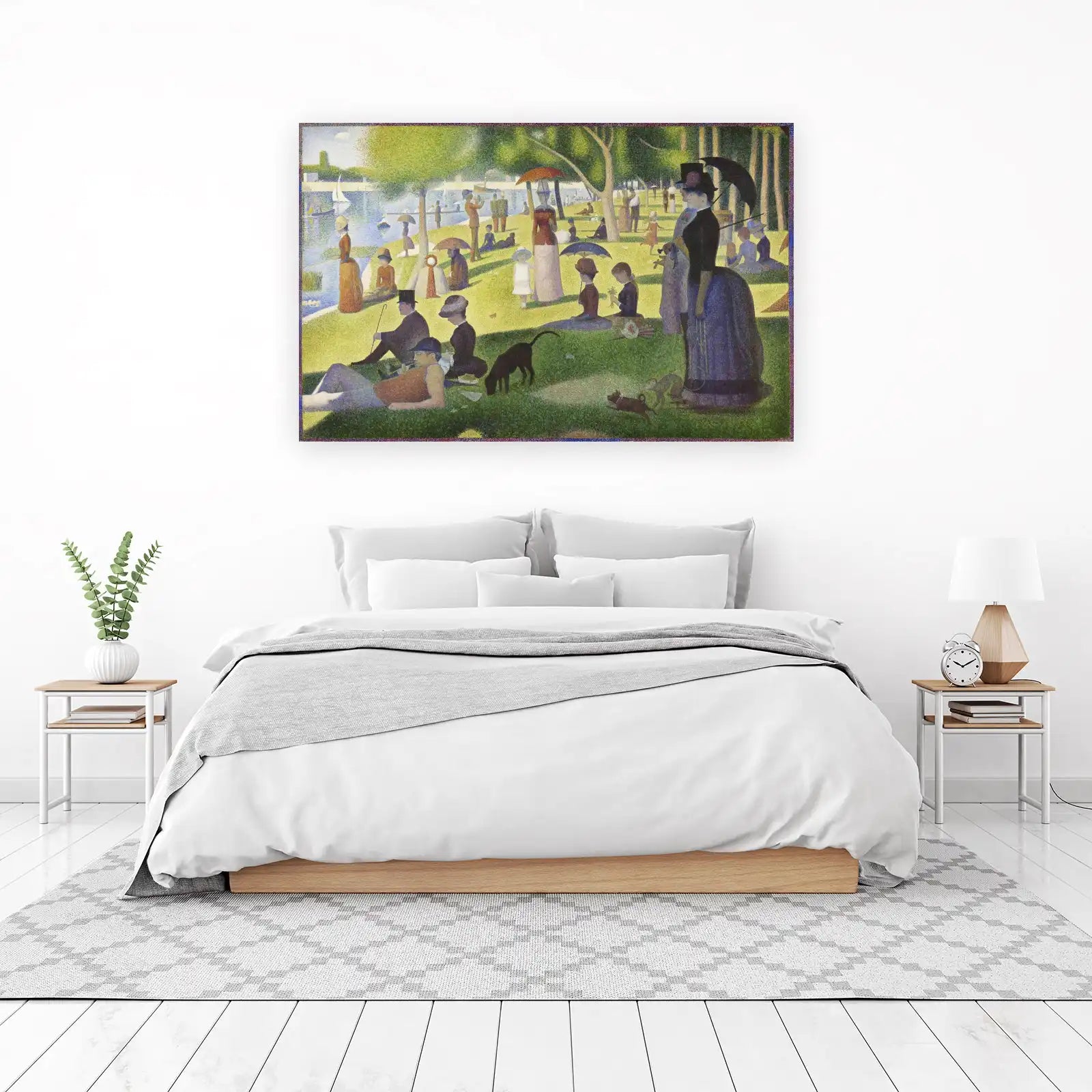 Impressionist Picnic Scene Wall Art