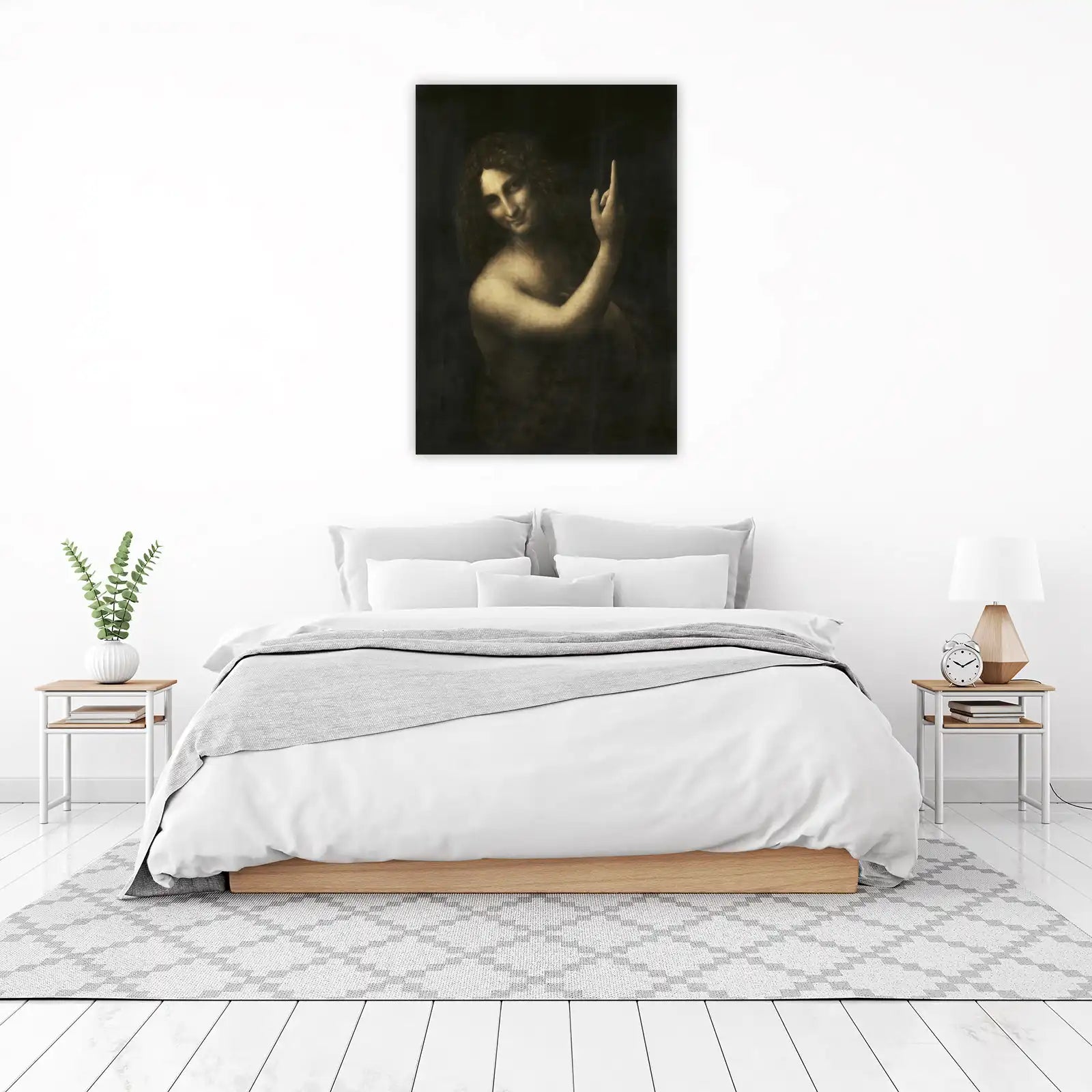 St. John the Baptist Leonardo da Vinci Wall Art