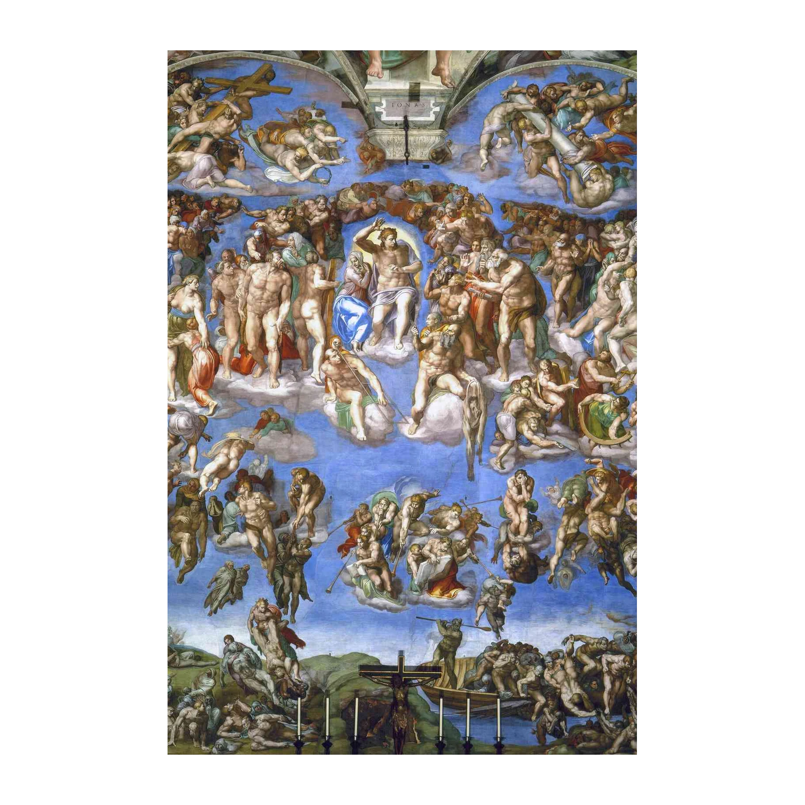 The Last Judgment Renaissance Masterpiece Wall Art