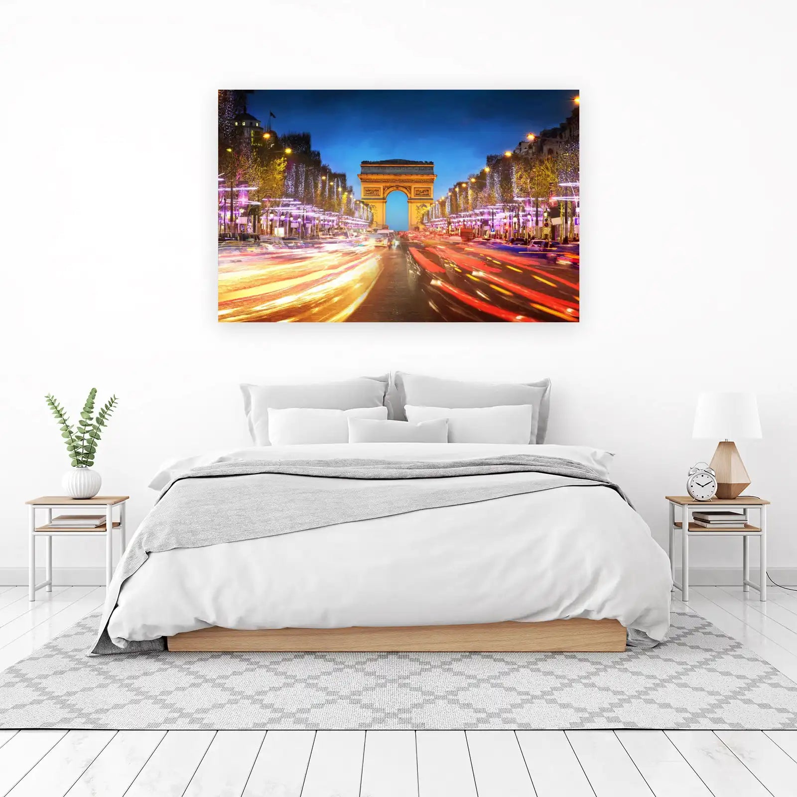 Parisian Nights Arc de Triomphe Wall Art