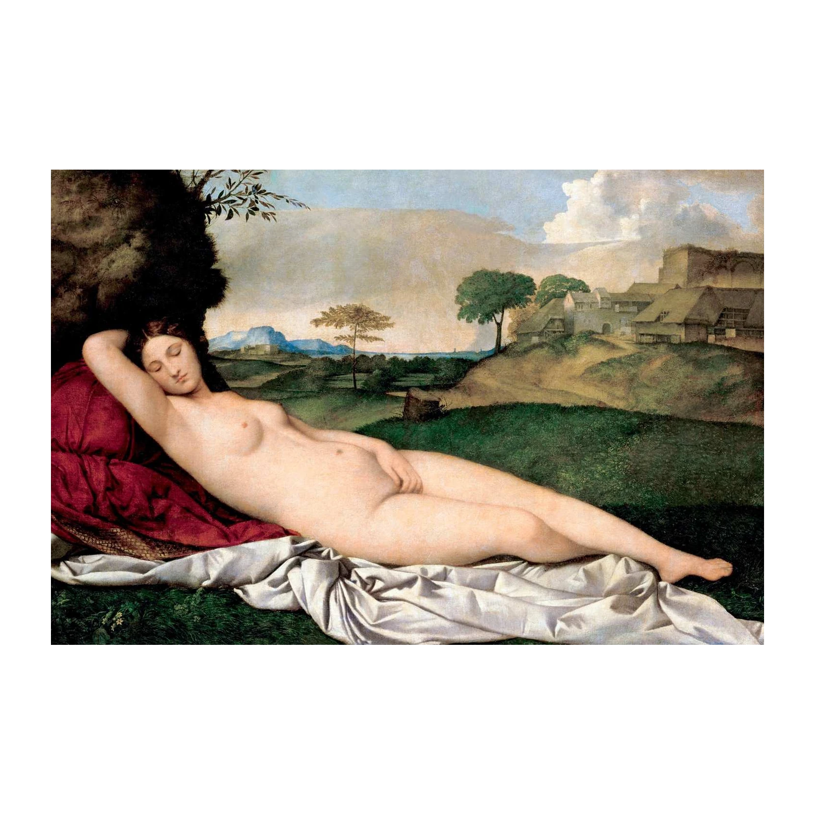 Renaissance Nude Landscape Wall Art