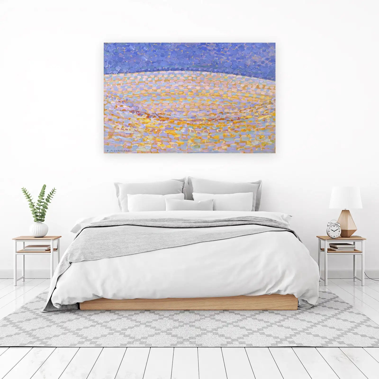 Piet Mondrian Meadow Wall Art