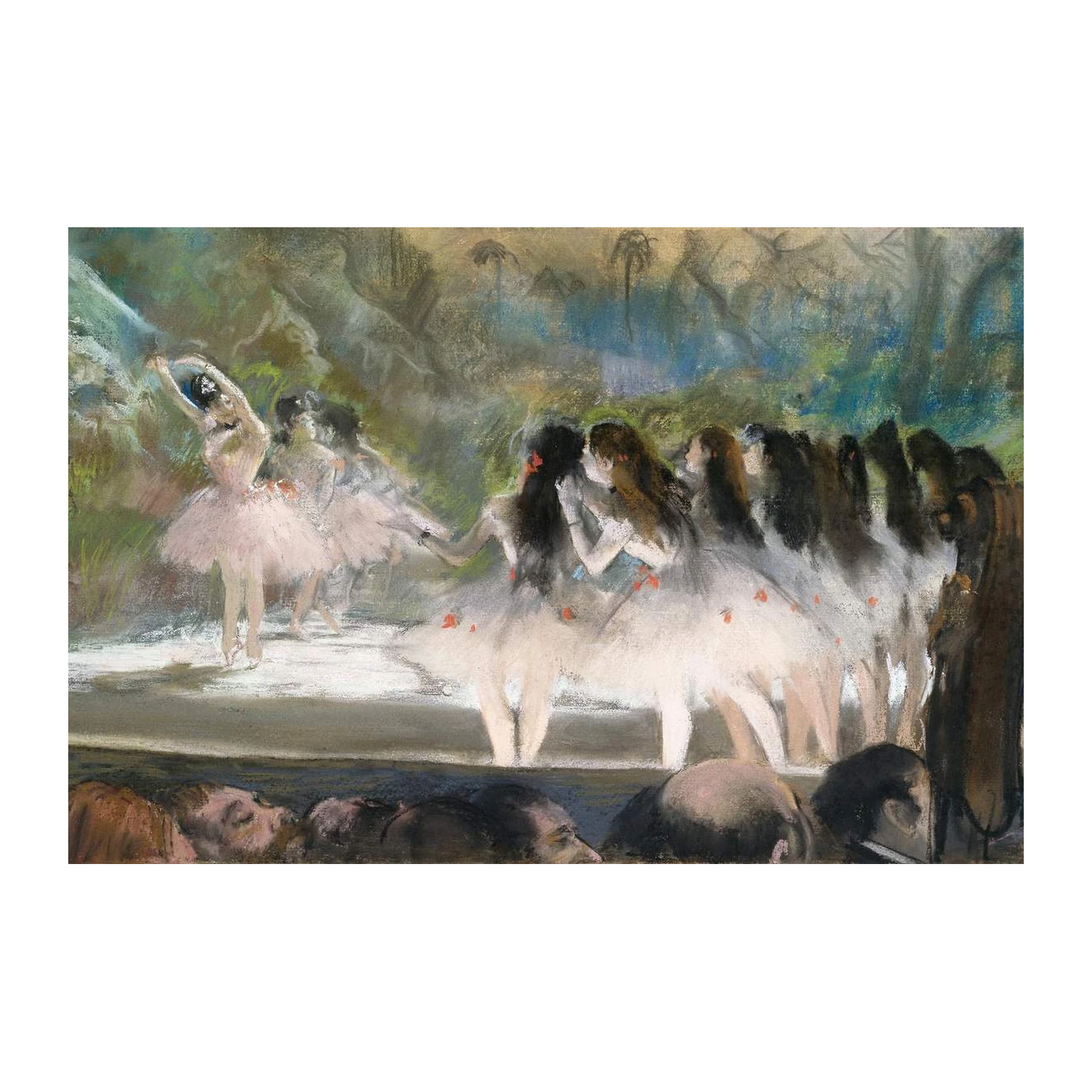 Degas Dancers Ballet Scene Wall Art