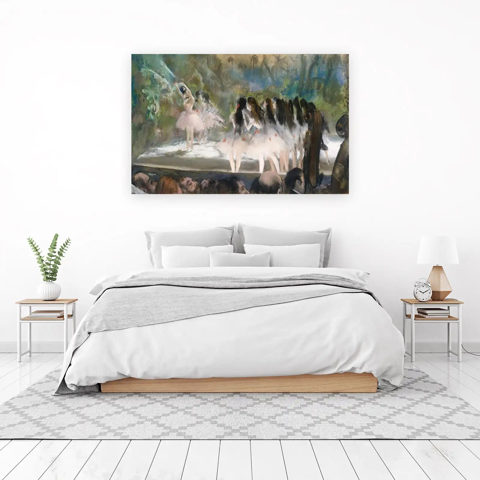 Degas Dancers Ballet Scene Wall Art