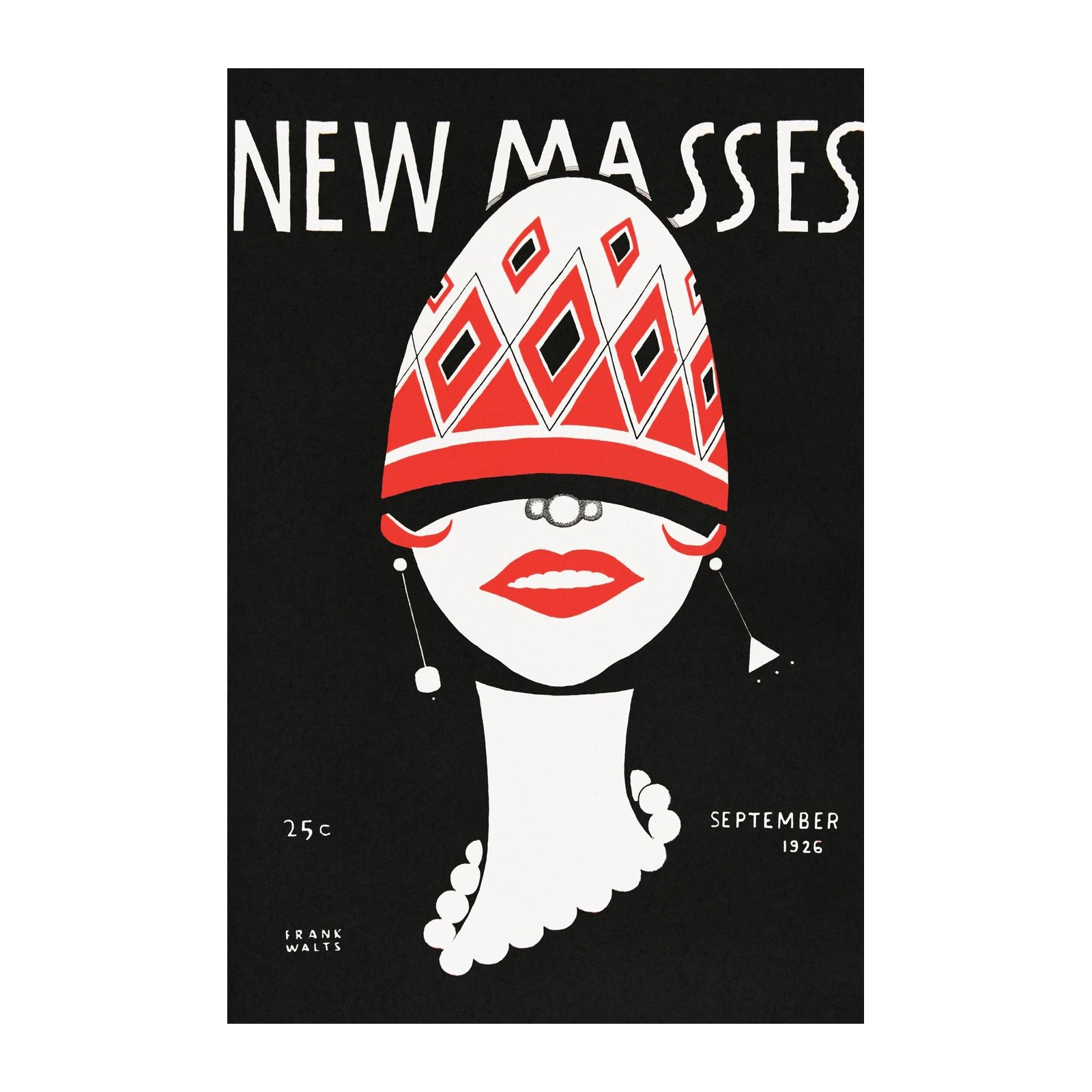 Vintage 'New Masses' Cover Art Wall Art