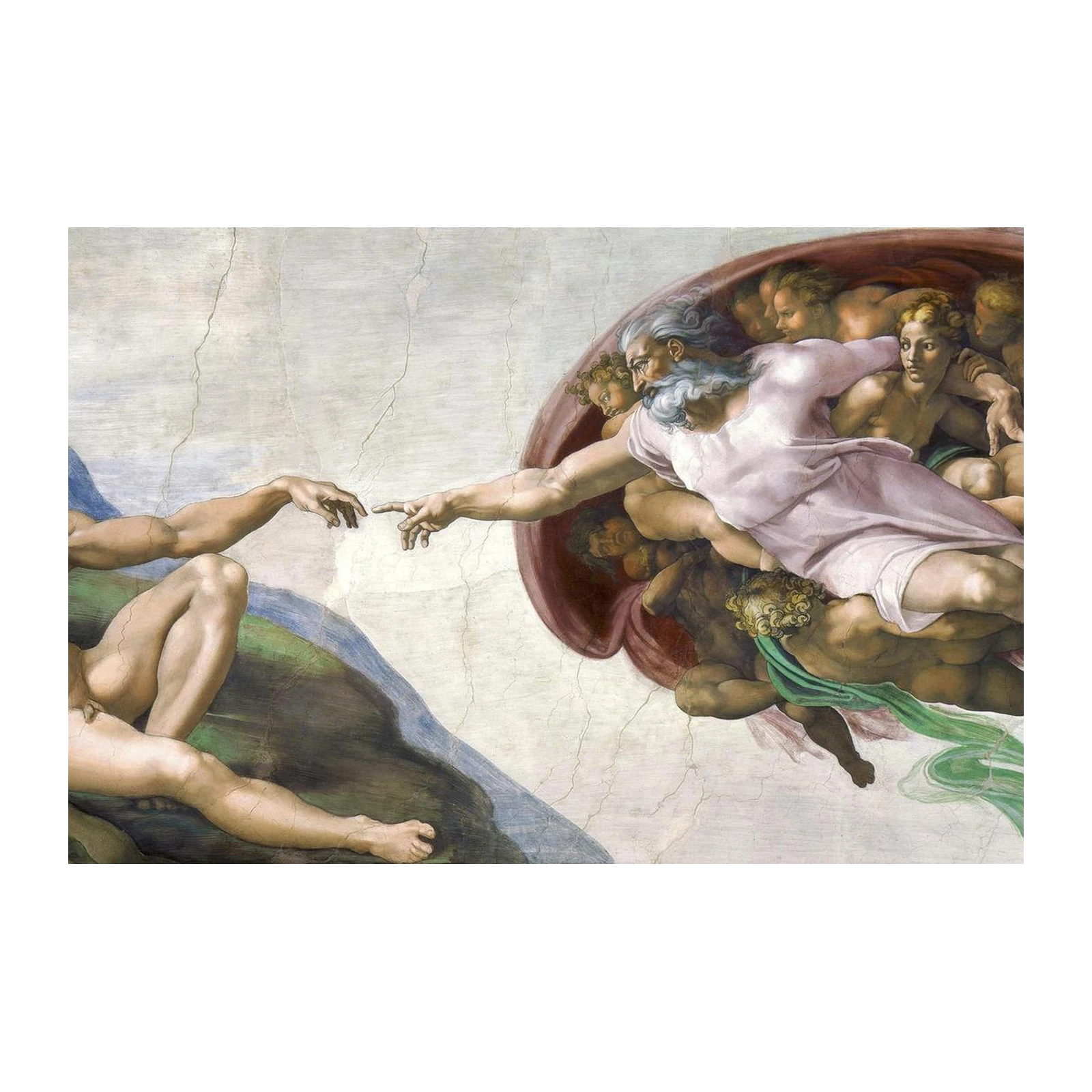 The Creation of Adam Wall Art