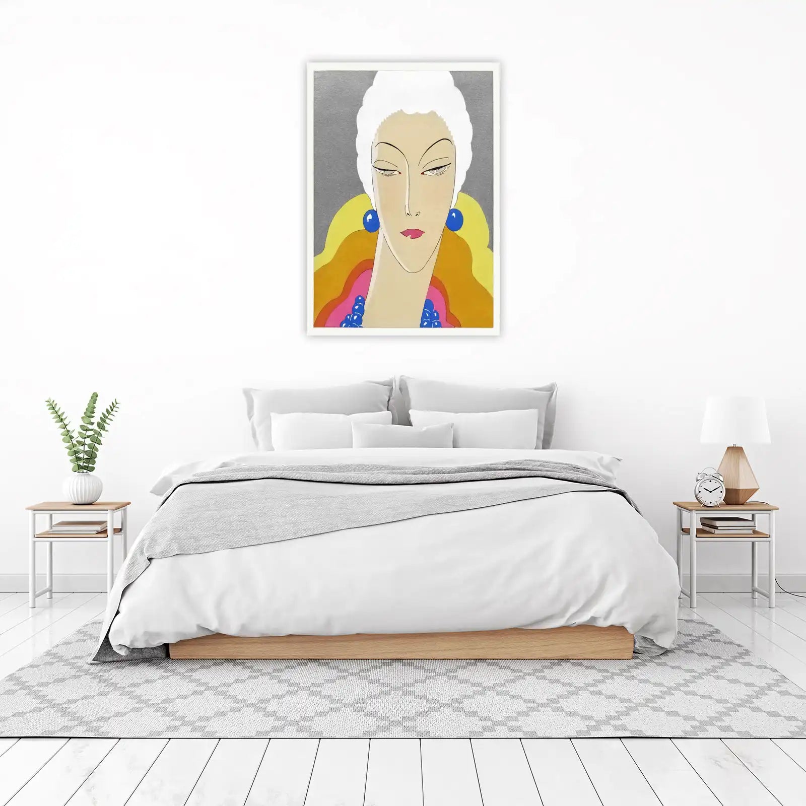 Vintage Art Deco Woman Wall Art