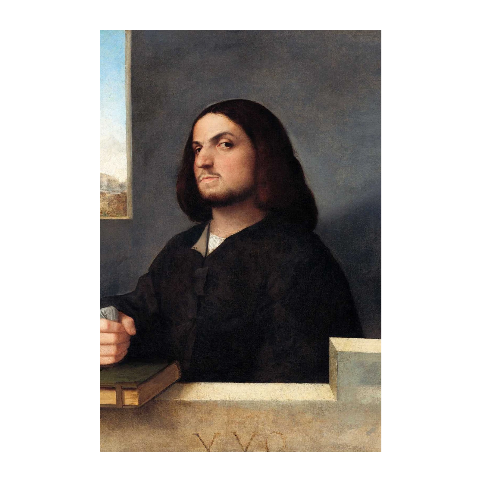 Renaissance Portrait Man Wall Art - Italian Art