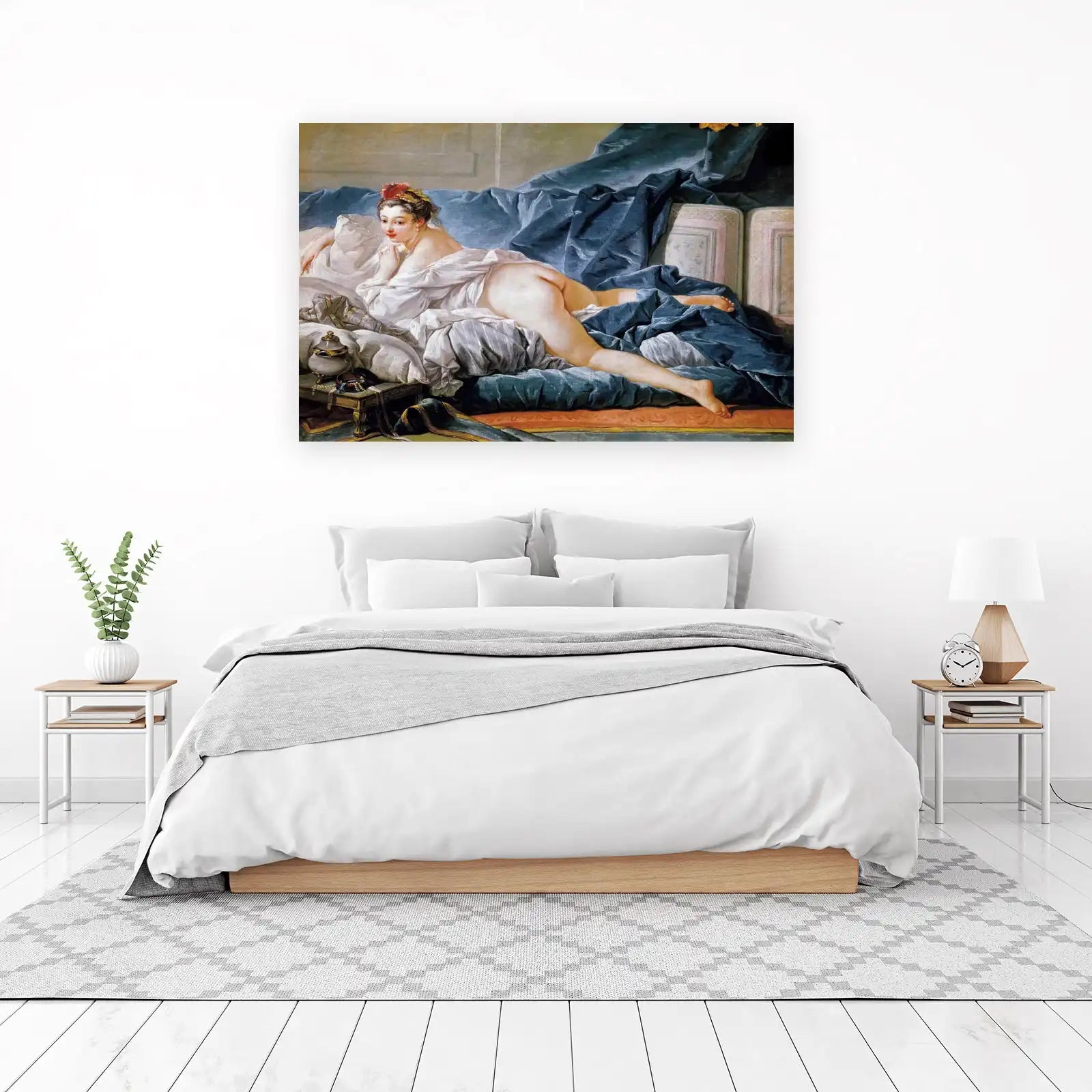 The Turkish Bed Renaissance Nude Wall Art