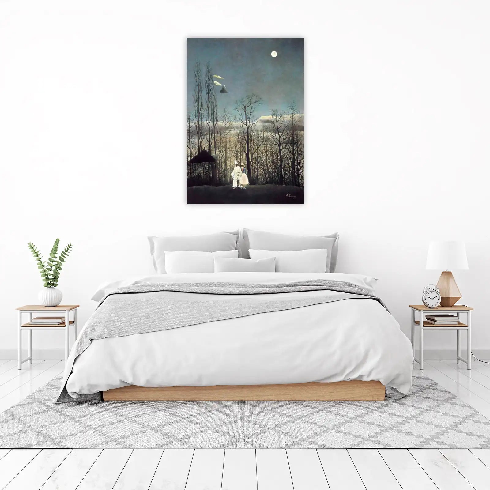 Enigmatic Lovers Nocturne Wall Art