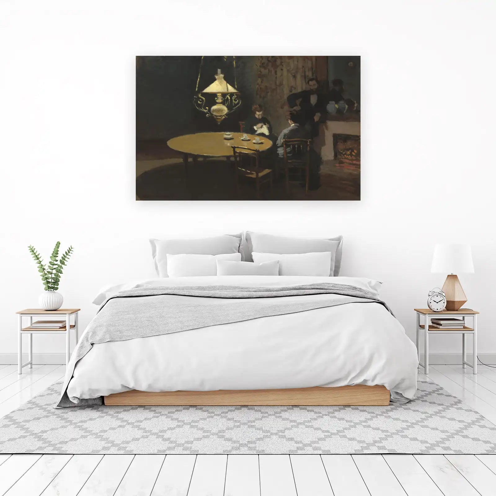 Evening Gathering Classic Art Wall Art