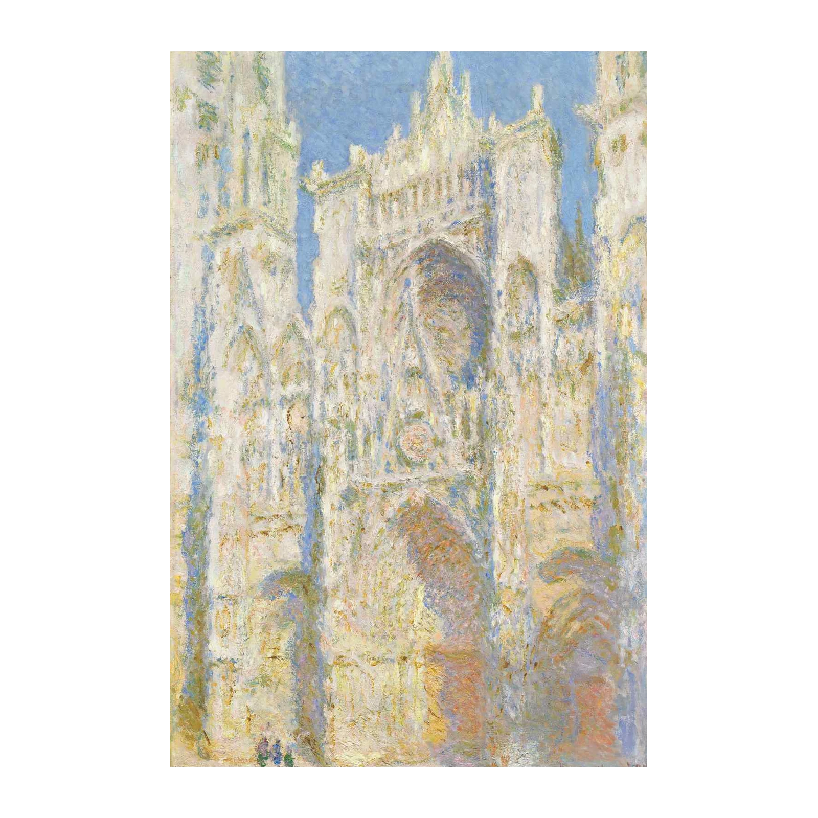 Impressionist Rouen Cathedral Wall Art