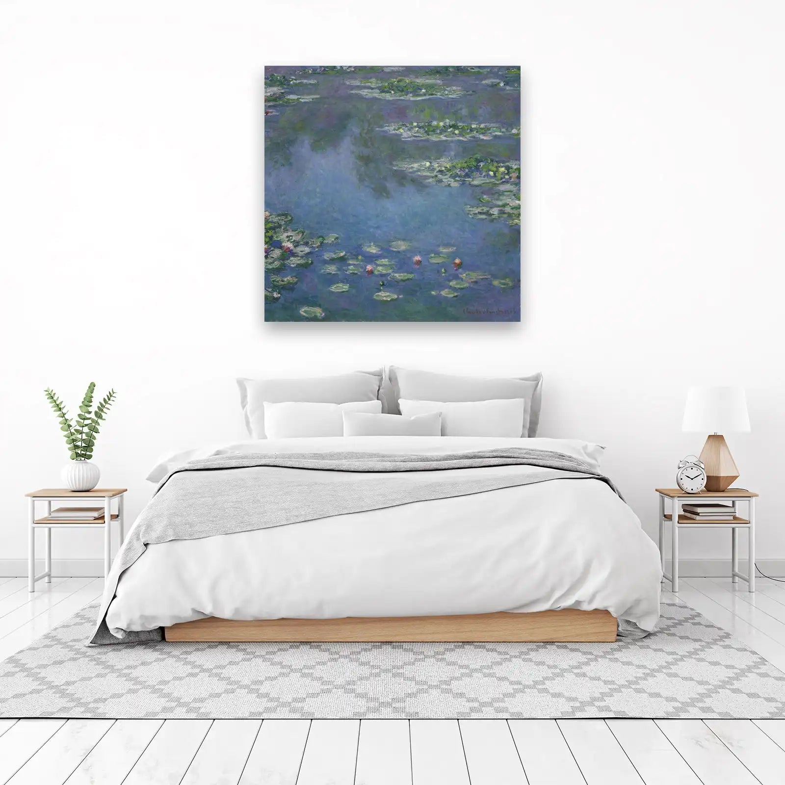 Monet Water Lilies Impressionist Landscape Wall Art